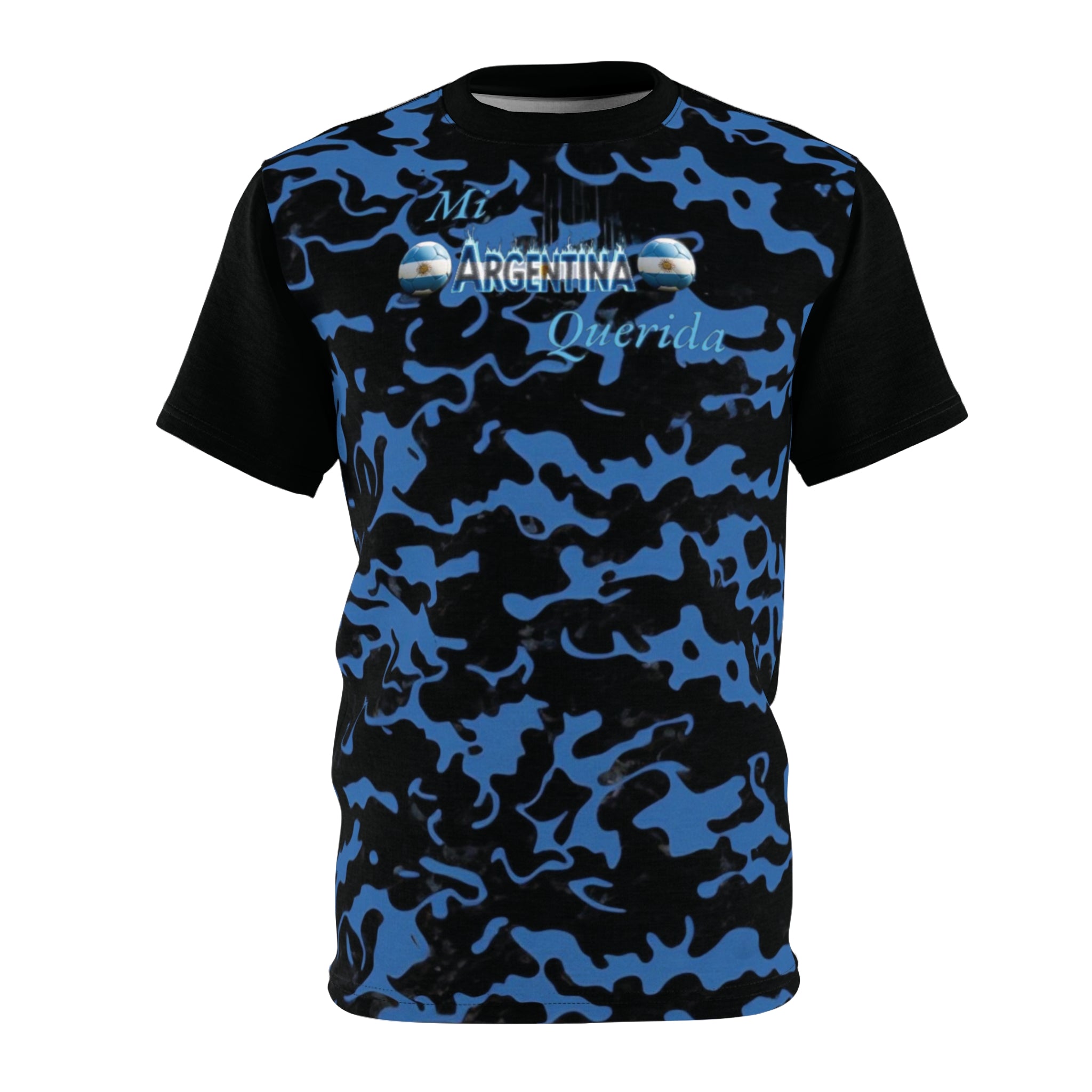 Camo Print Unisex Tee - "Mi Argentina Querida"