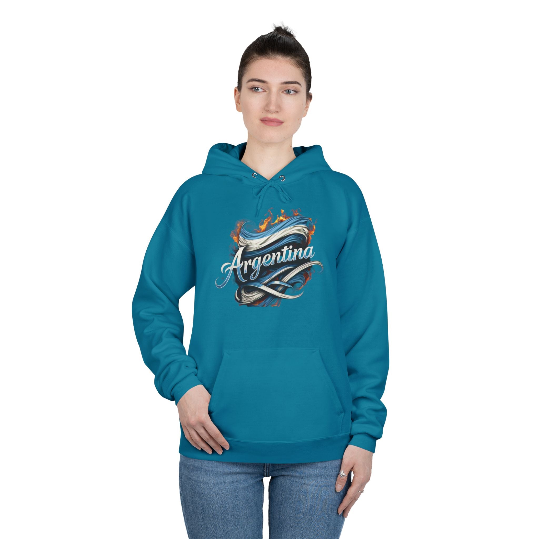Sudadera con capucha Argentina EcoSmart® - Ropa informal sostenible
