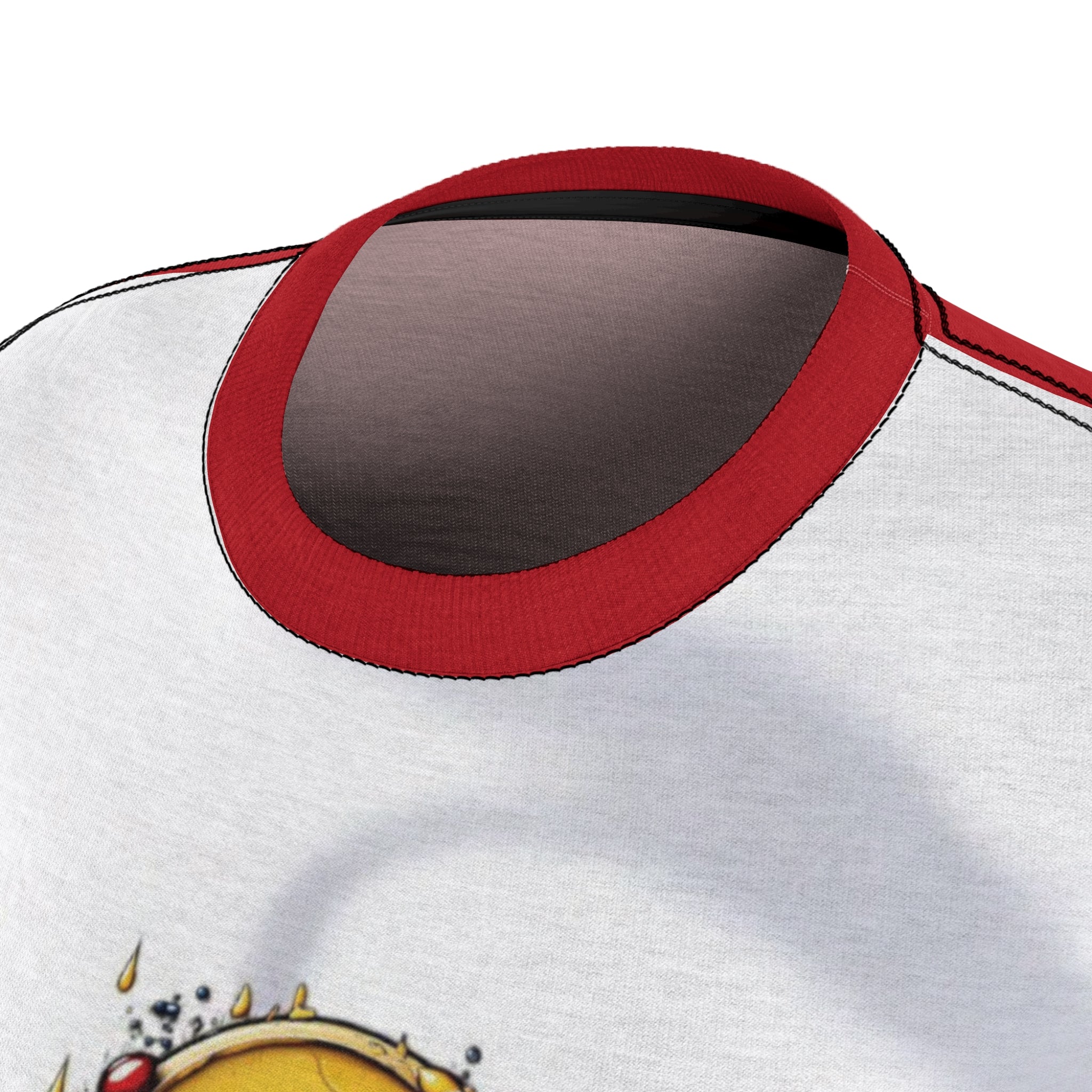 Camiseta de mujer con corte y costura inspirados en Colombia: diseño vibrante con la "C" para el orgullo colombiano