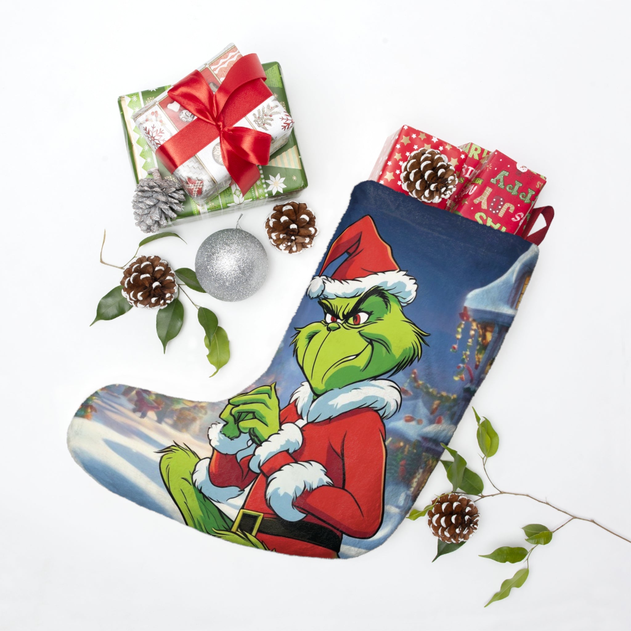 Stockings Grinch Christmas