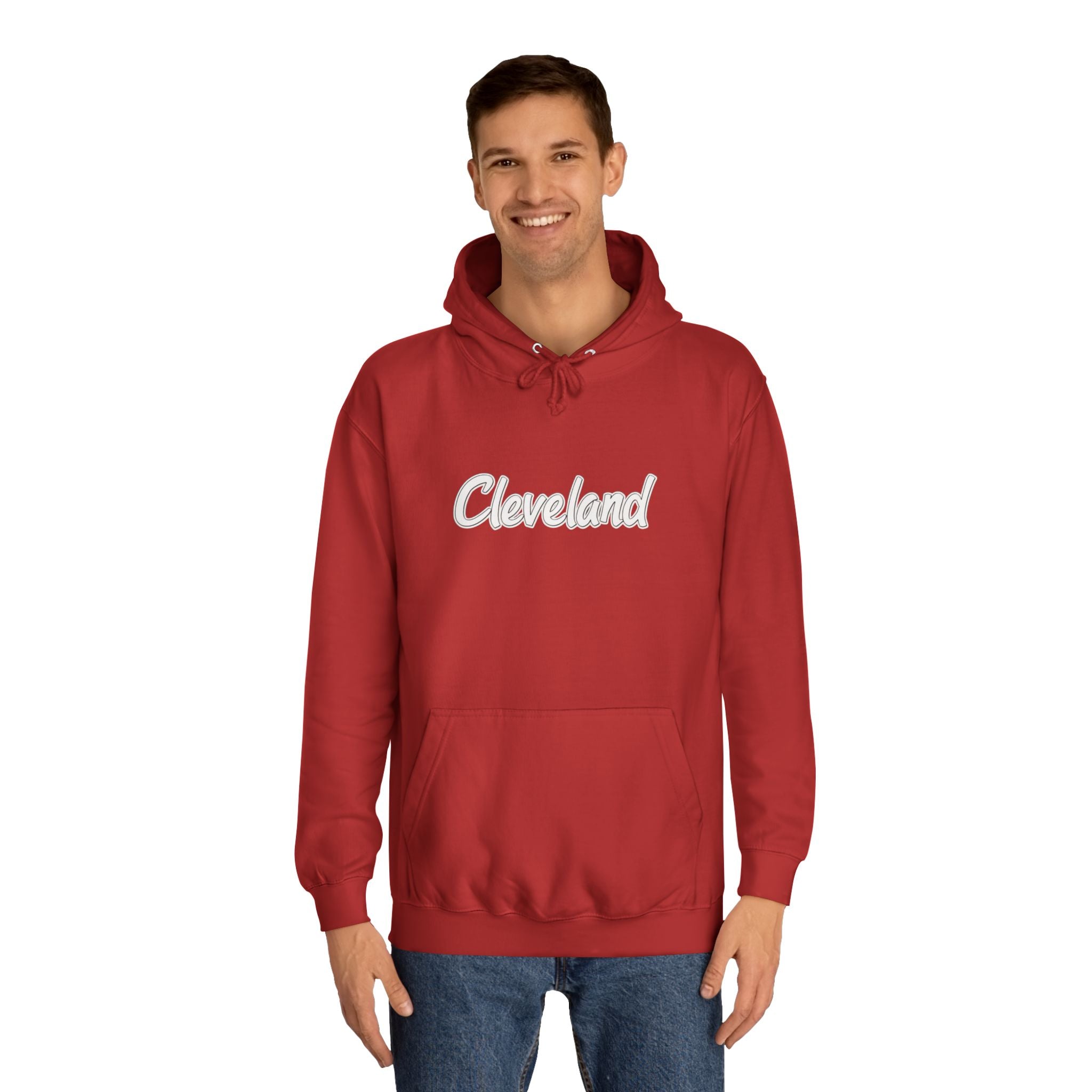 Cleveland Unisex College Hoodie, Stylish Sweatshirt, College Apparel, Gift for Students, Casual Wear, Campus Style
