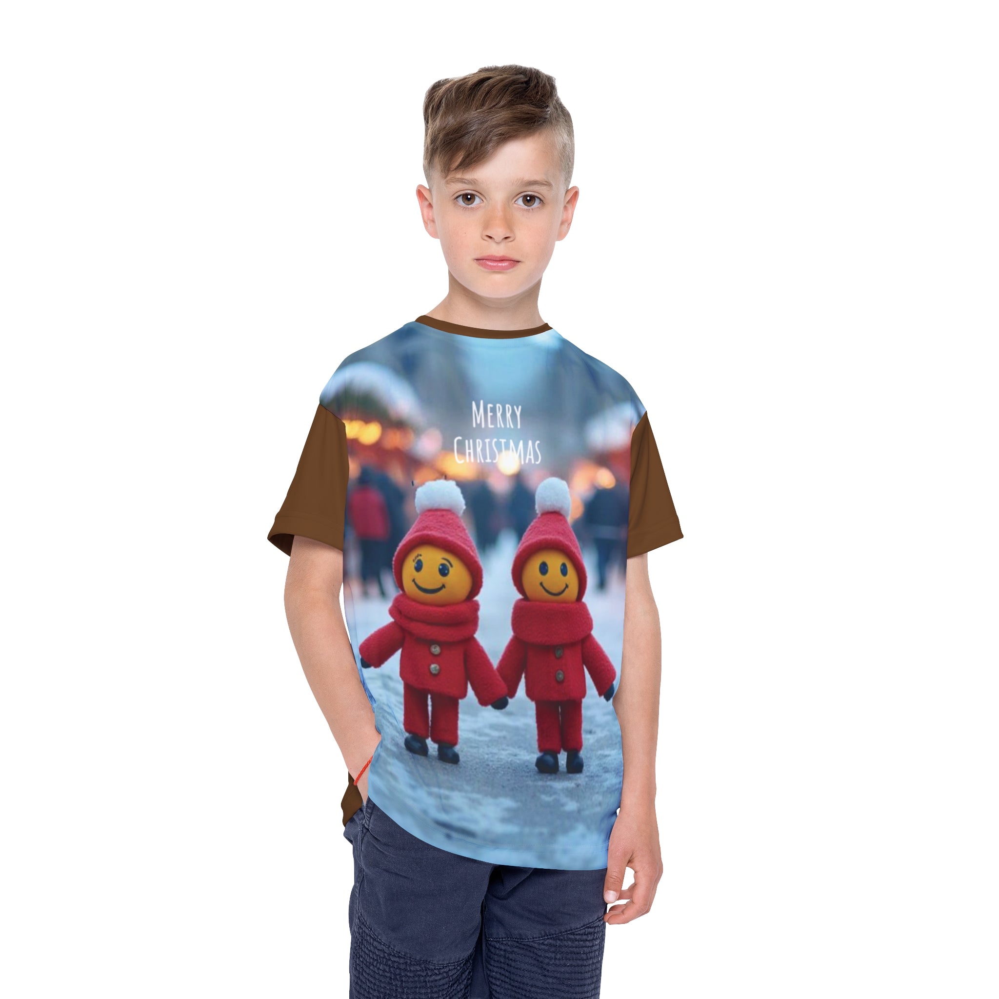 Kids Jersey, Fun Holiday, Unique AOP Shirt, Perfect for Gift