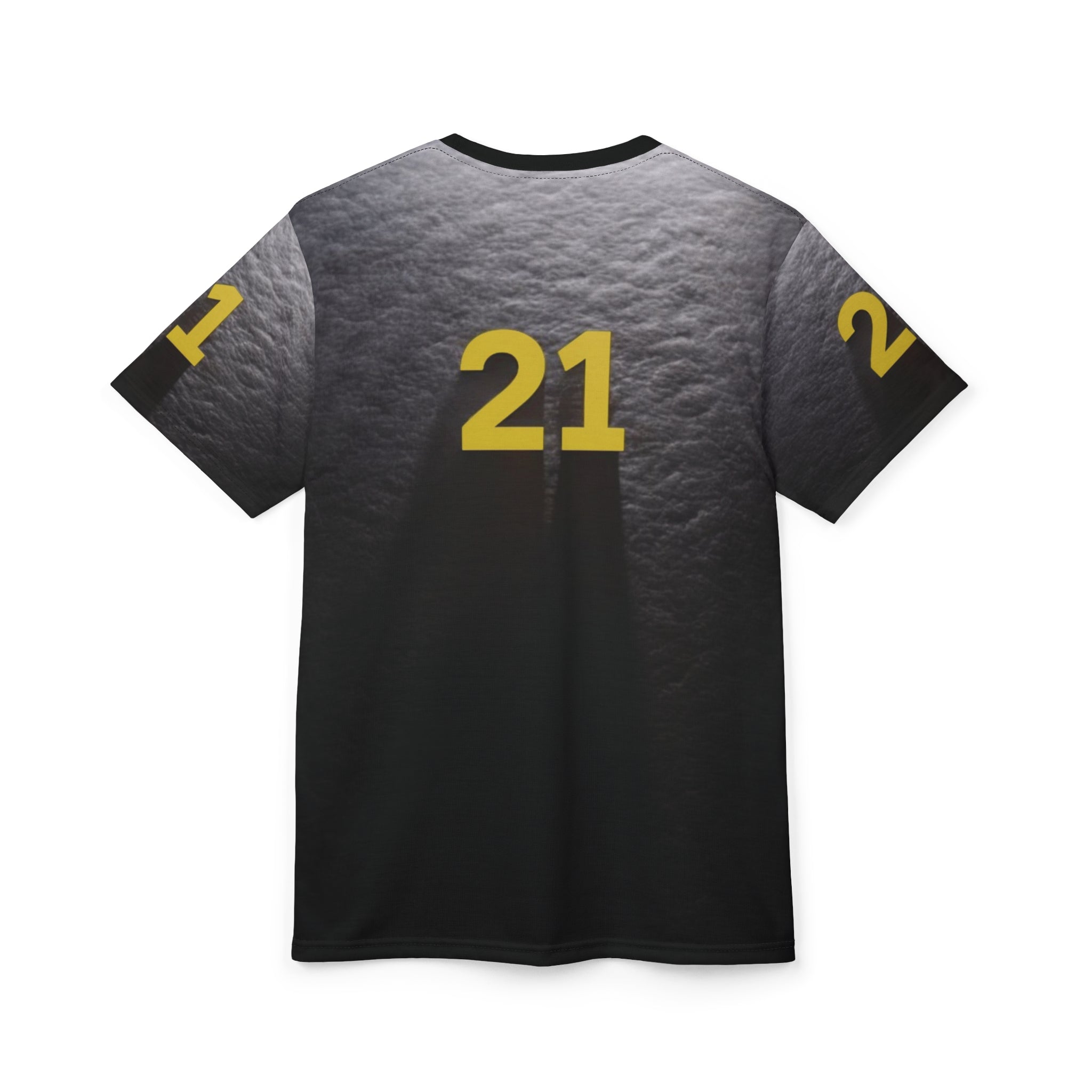 Camiseta gráfica unisex con estilo: diseño Bold 21 para uso diario