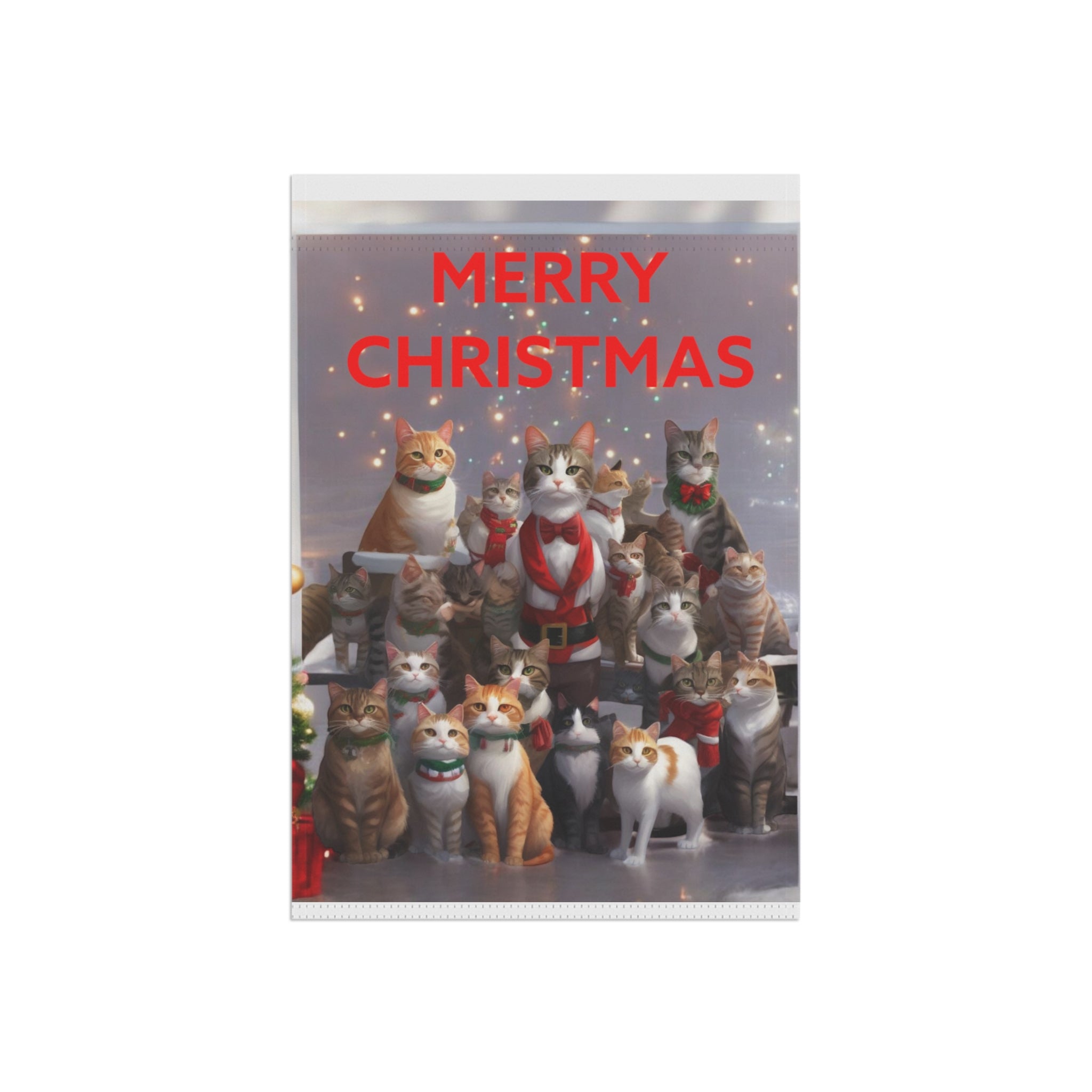 Christmas Cat Banner