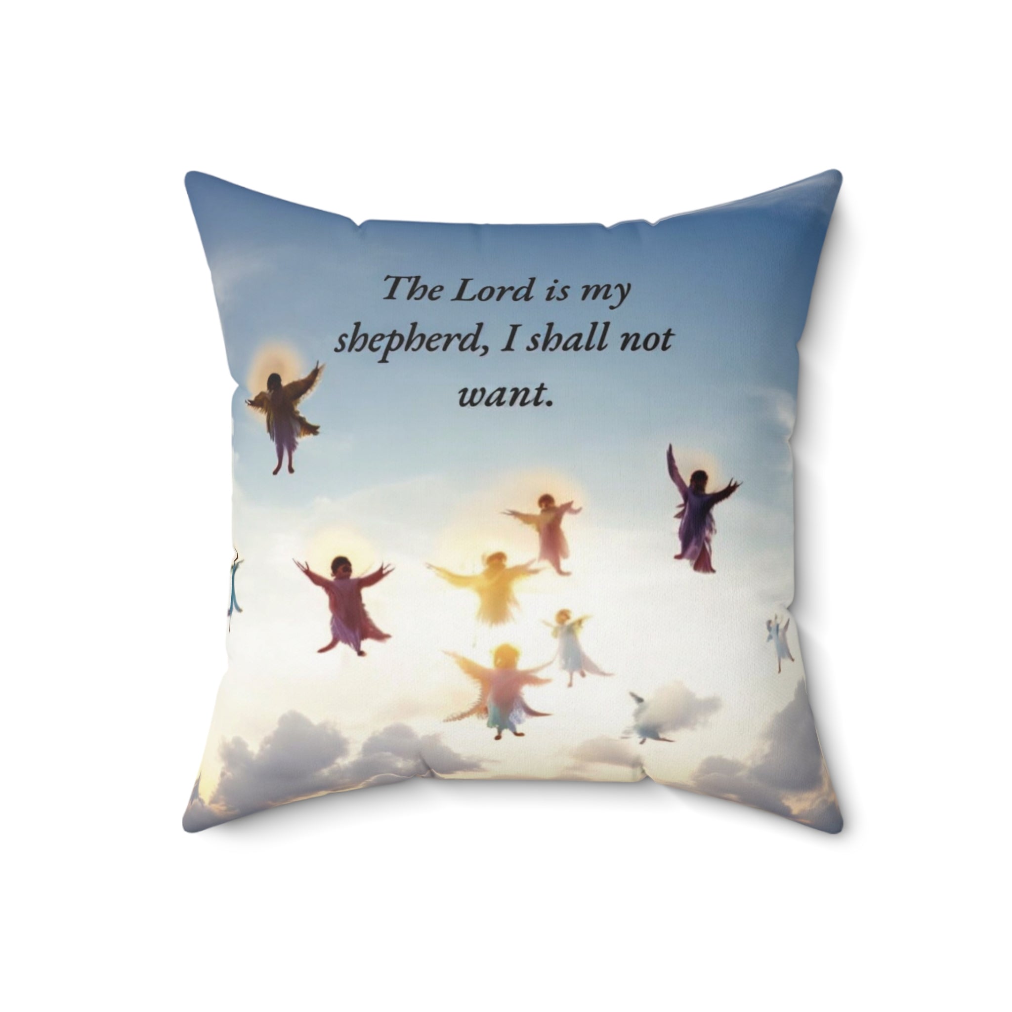 Inspirational Bible Verse Pillow, Faith Decor, Religious Home Accent, Cozy Gift, Christian Cushion