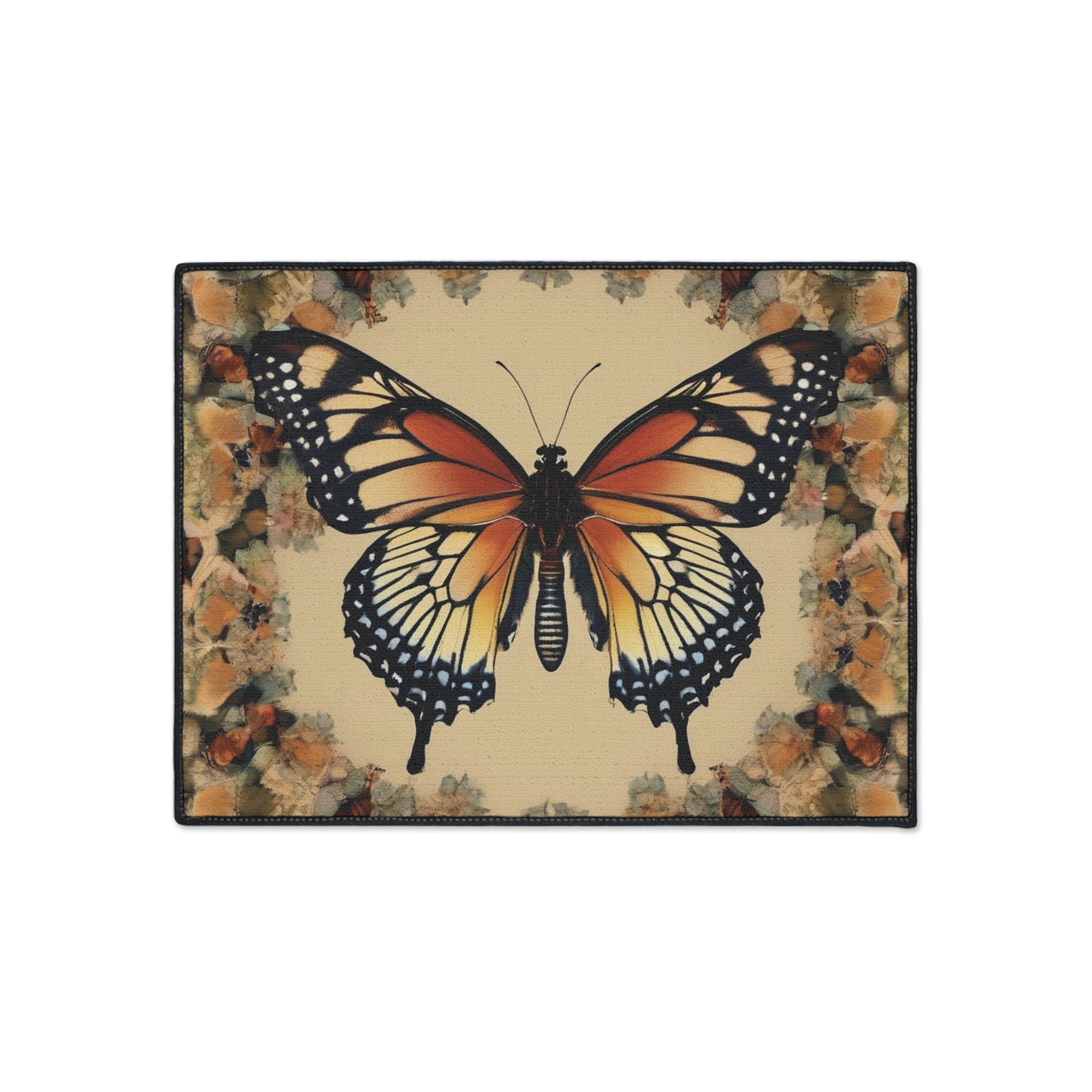 Floor Mat - Butterfly Design for Home Decor