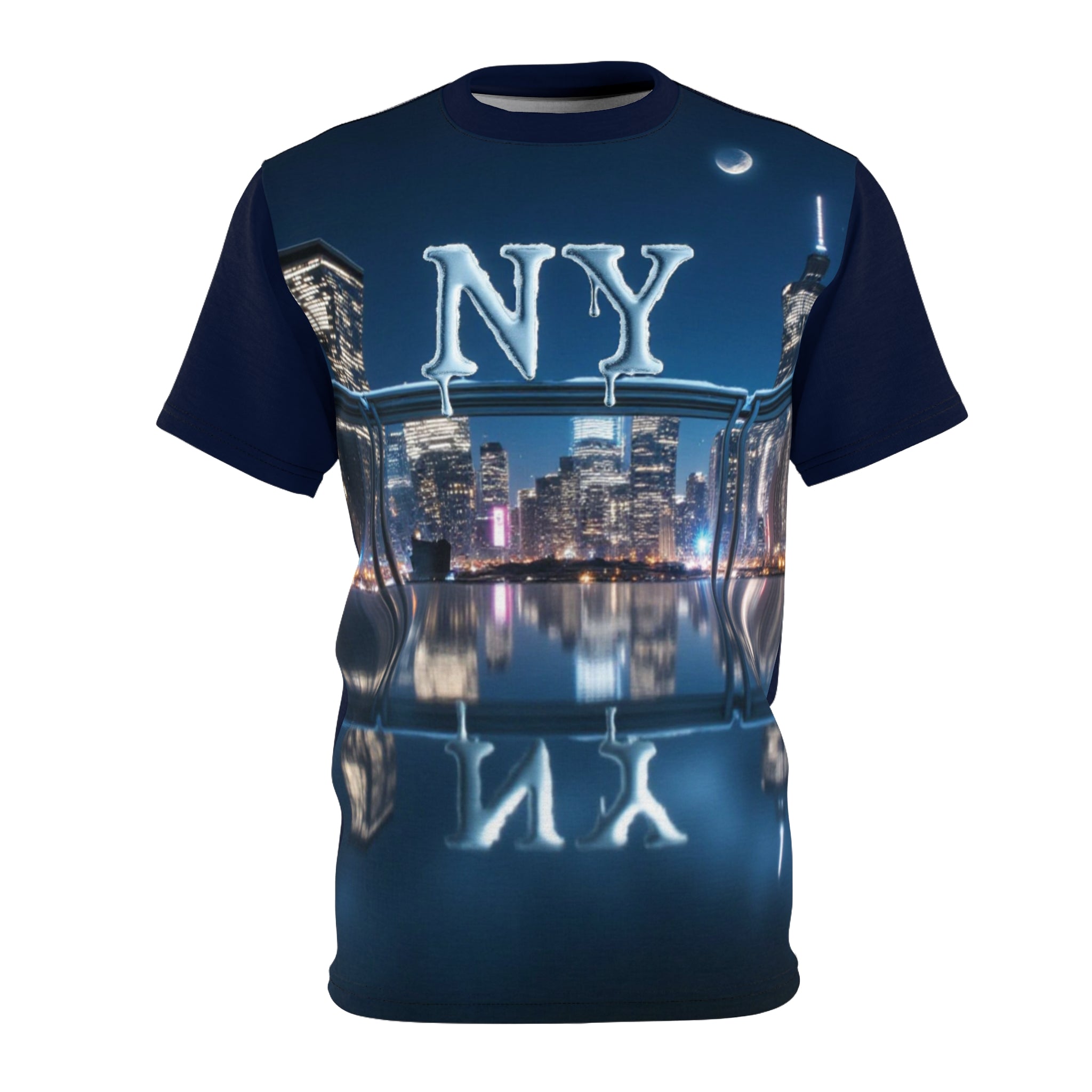 NY Skyline Unisex Tee, NYC Shirt, Travel Souvenir, Urban Fashion, Cityscape Apparel