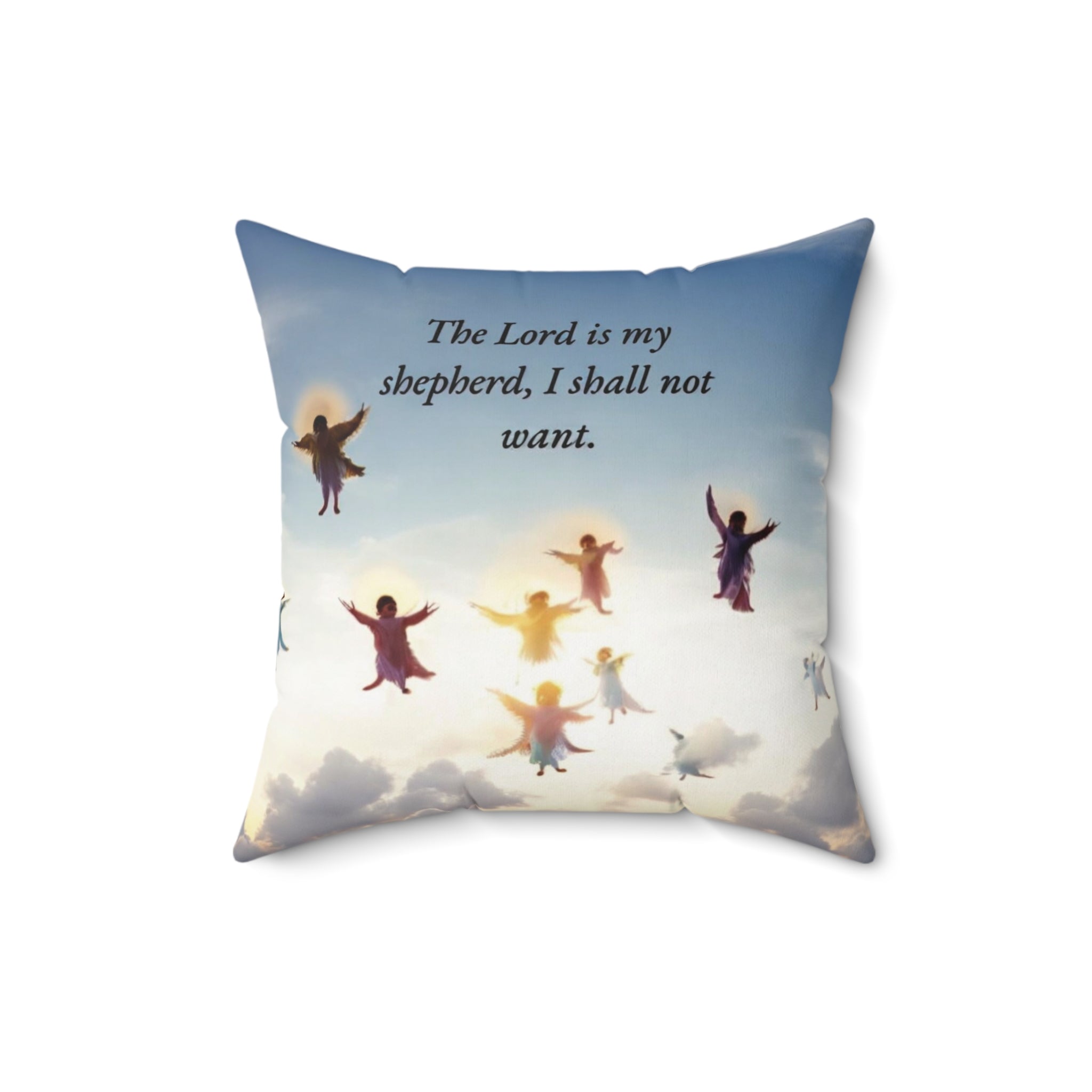 Inspirational Bible Verse Pillow, Faith Decor, Religious Home Accent, Cozy Gift, Christian Cushion