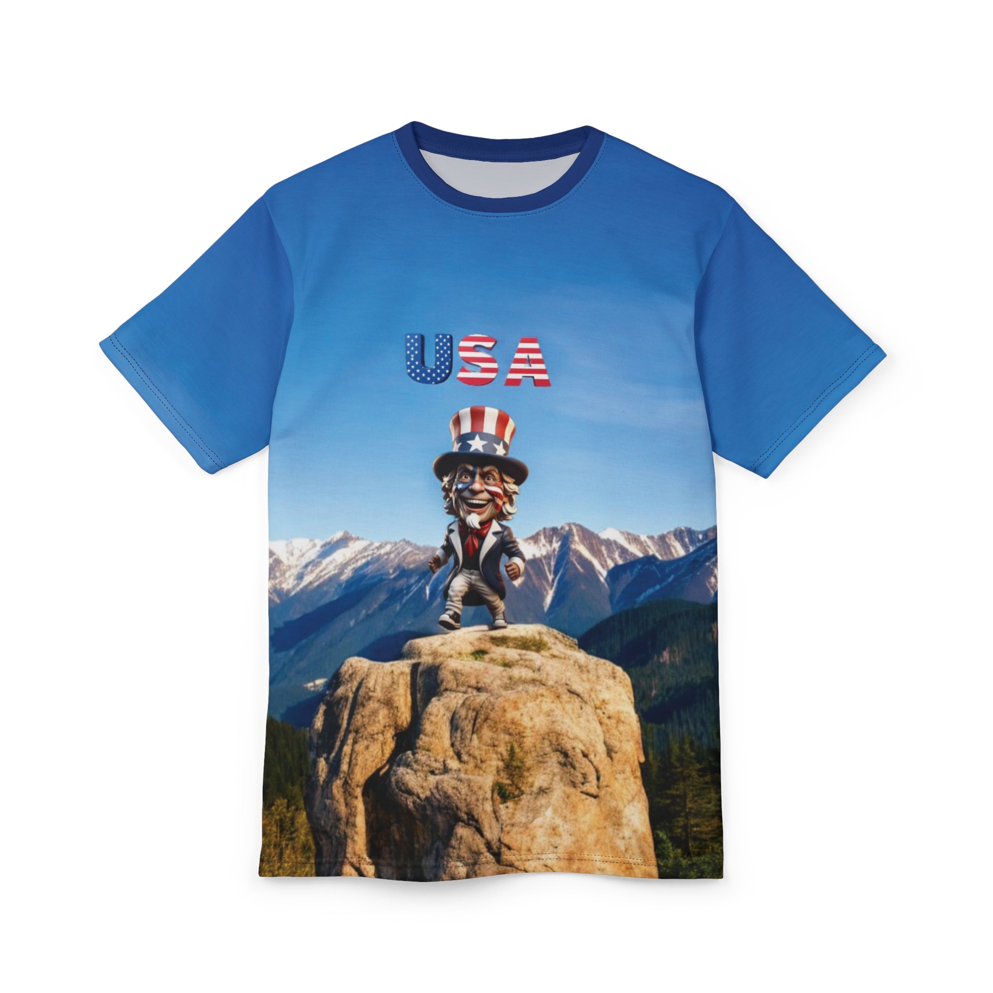 Patriotic Unisex Tee - USA Graphic T-Shirt for Celebrating Independence Day