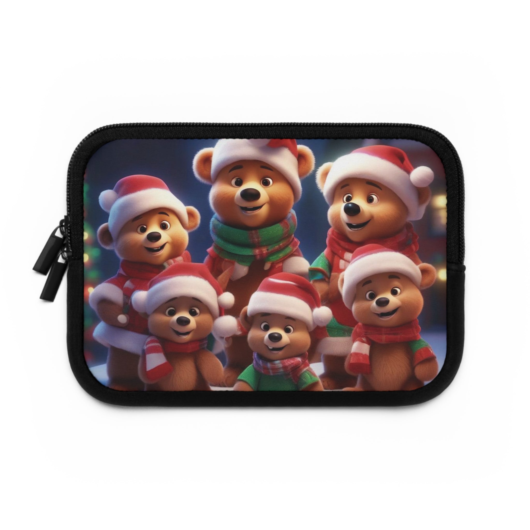Christmas Bear Laptop Sleeve