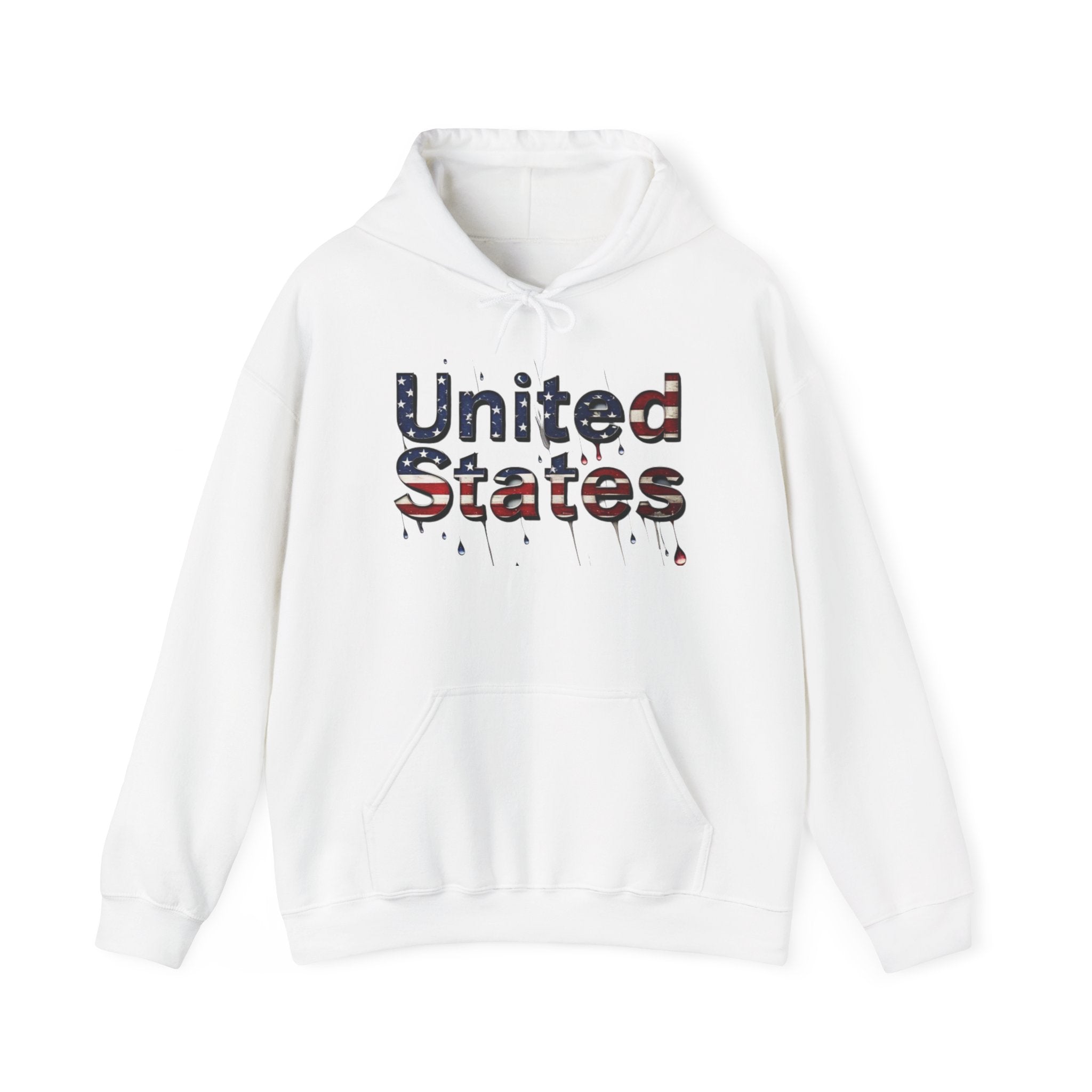 Patriotic Unisex Hooded Sweatshirt - United States Design