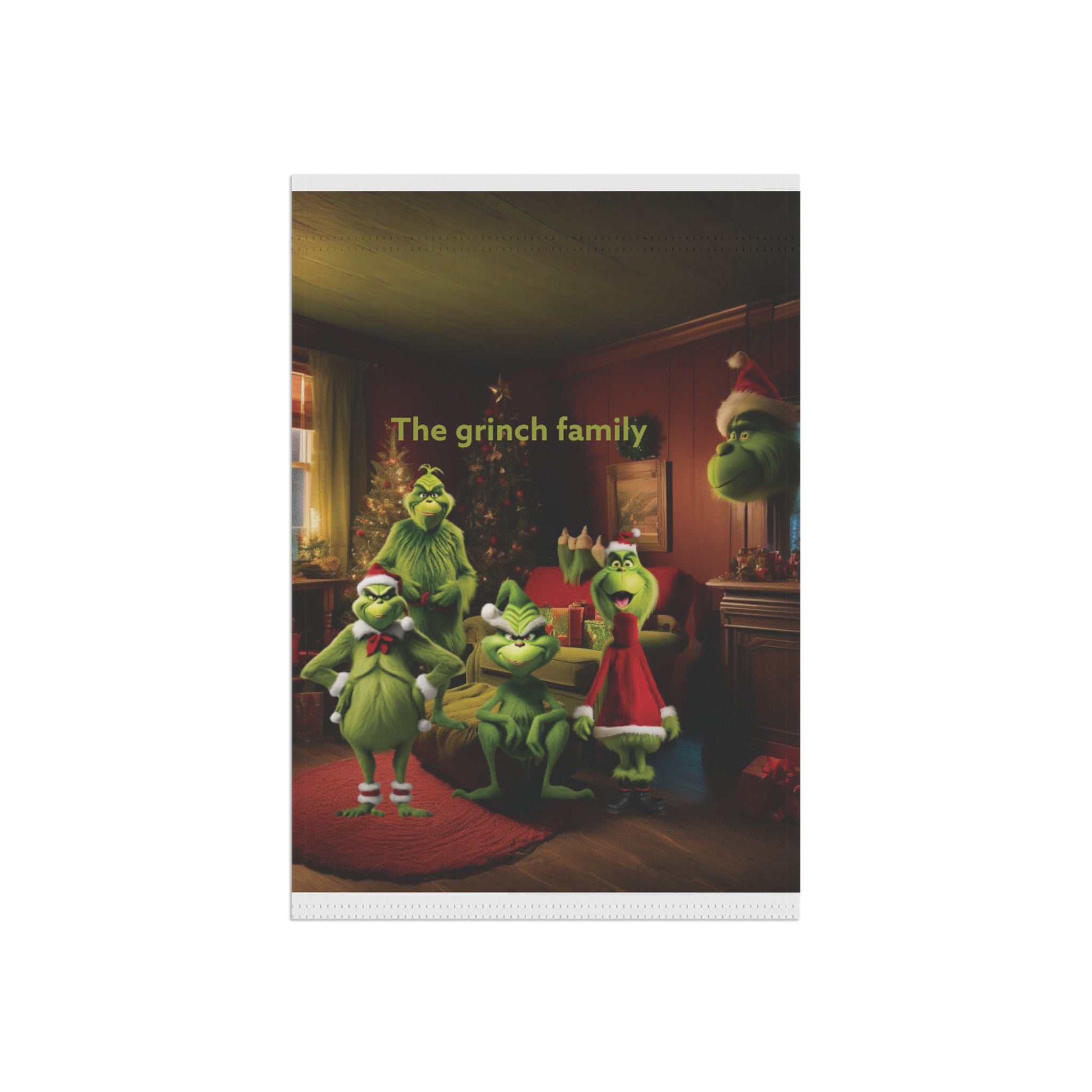 Banner - Grinch Family Garden & House Welcome Sign