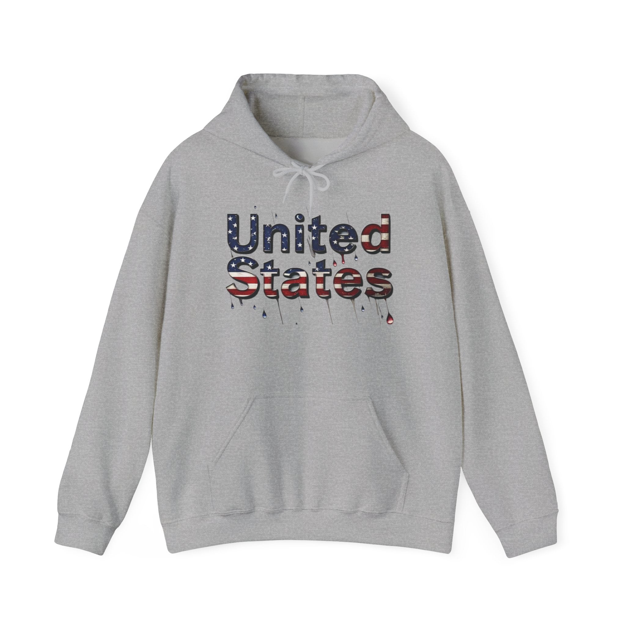 Patriotic Unisex Hooded Sweatshirt - United States Design