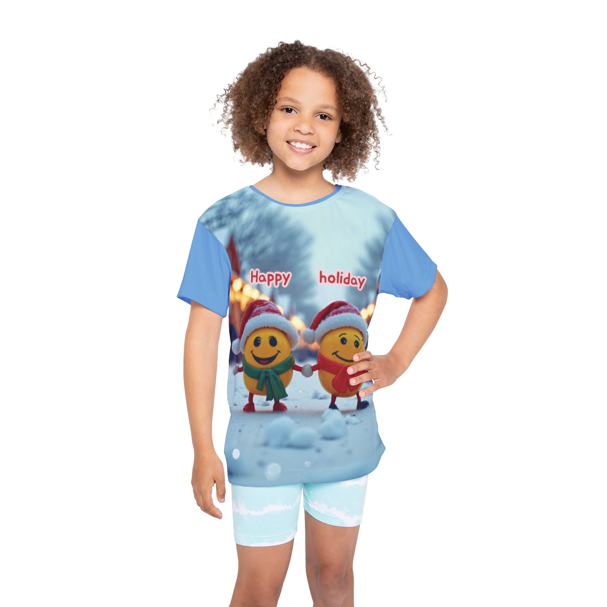 Kids Jersey, Fun Holiday, Unique AOP Shirt, Perfect for Gift