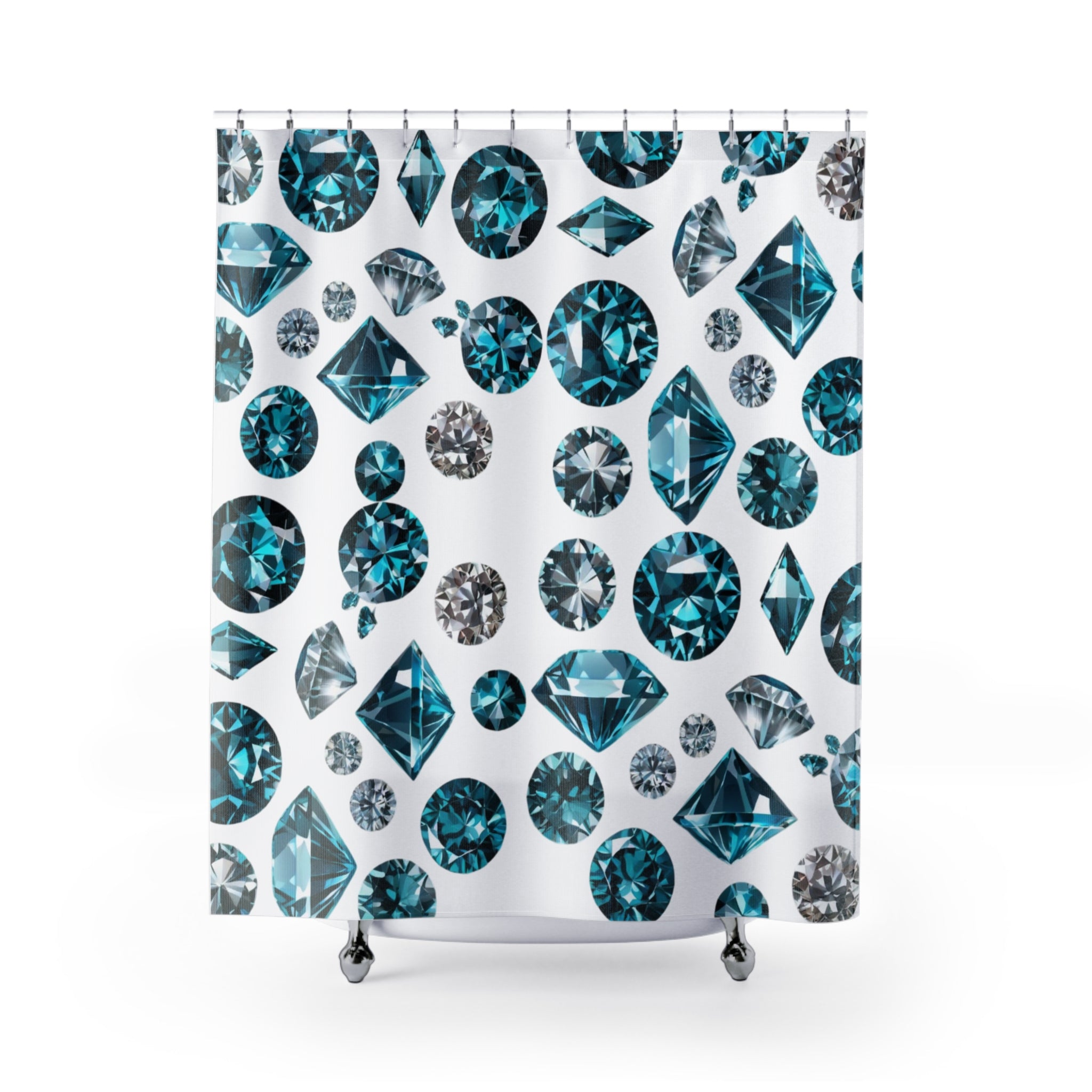 Diamond Shower Curtain