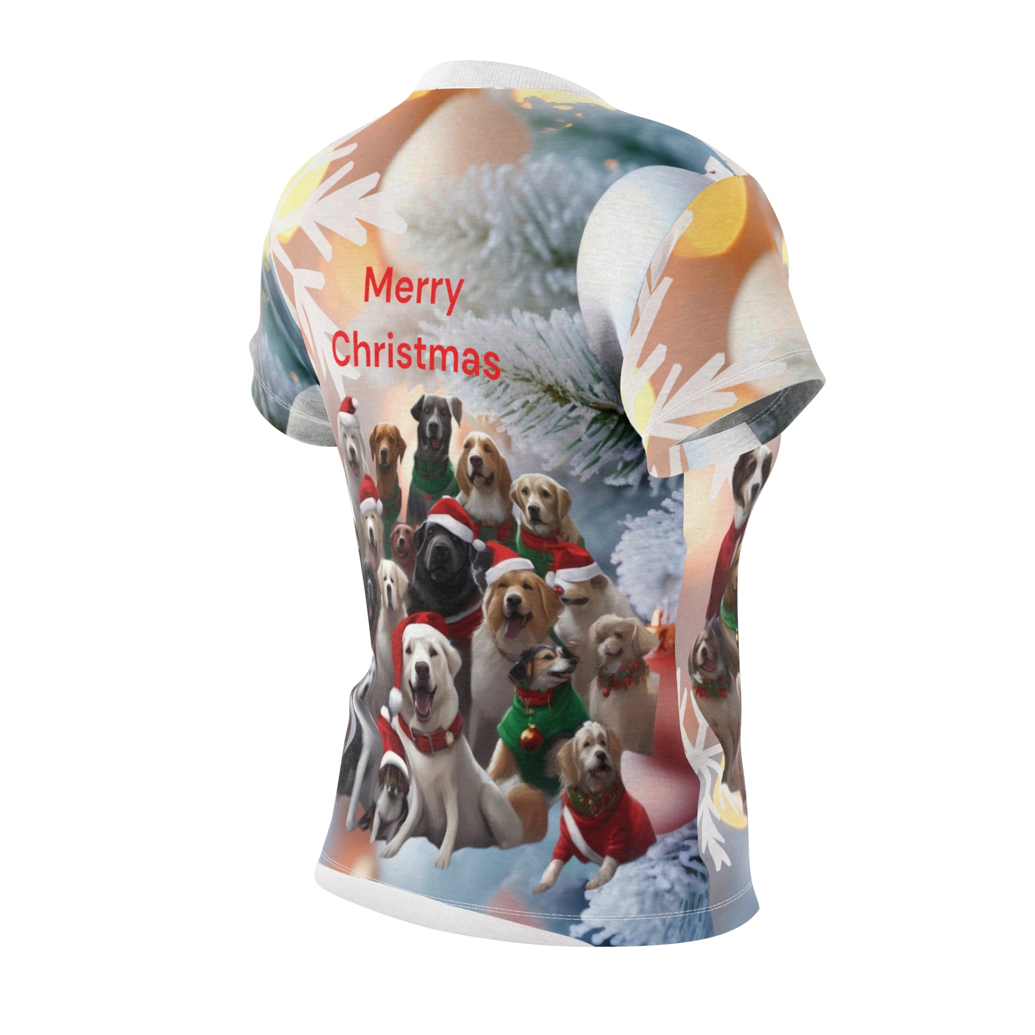 Christmas Dogs Women's Tee