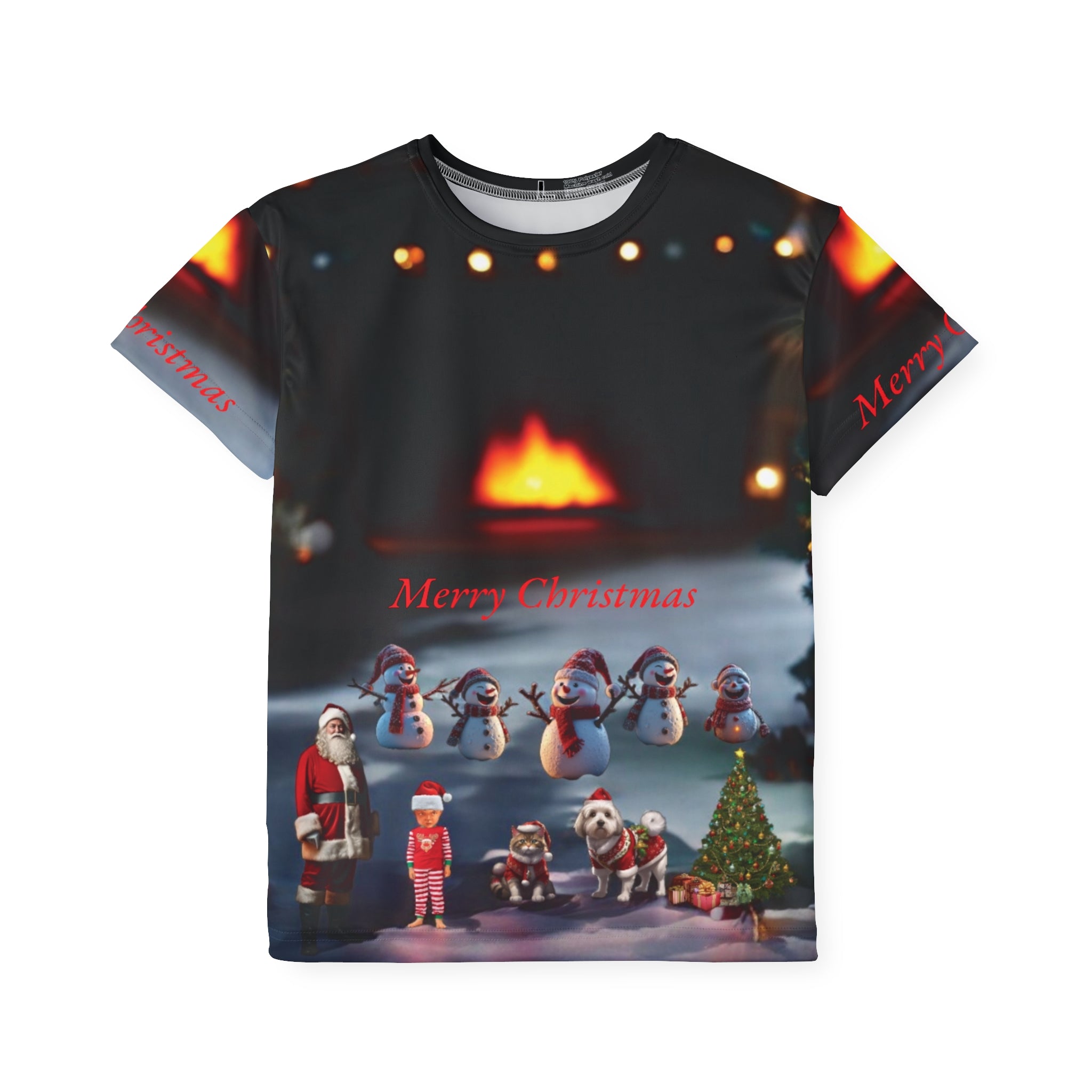 Unisex, kids and Girls Christmas T-shirt