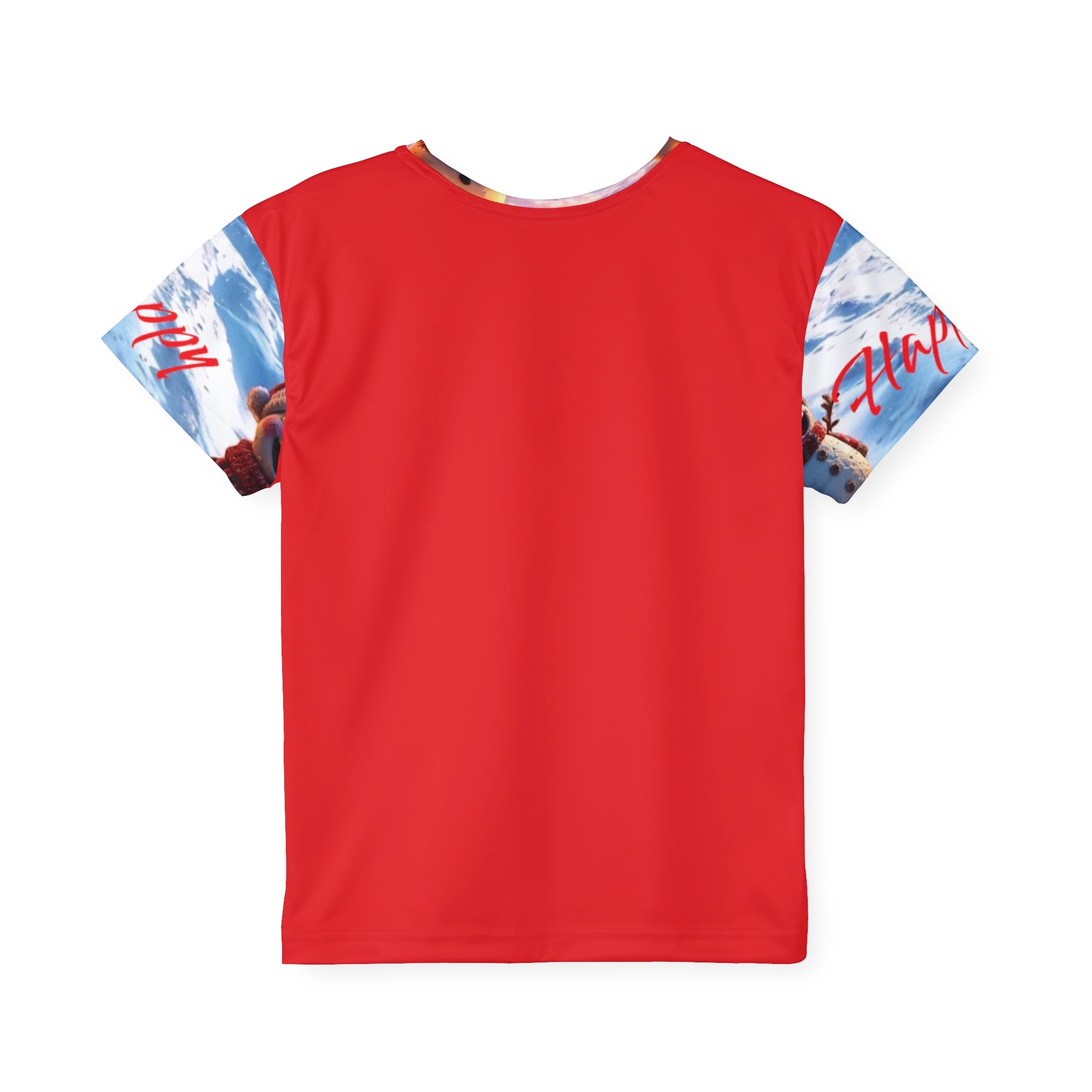 Unisex, kids and Girls T-Shirt Happy New Year Snowmen Christmas Gift