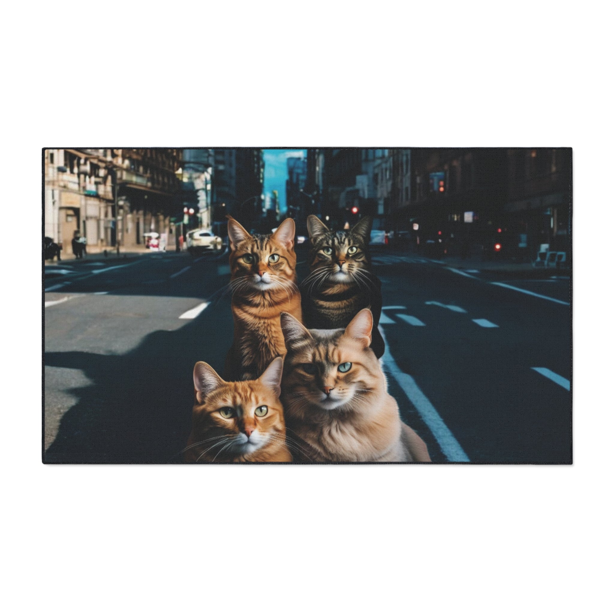 Floor Mat - Beautiful Durable Cat Design - Ideal for Gift Giving