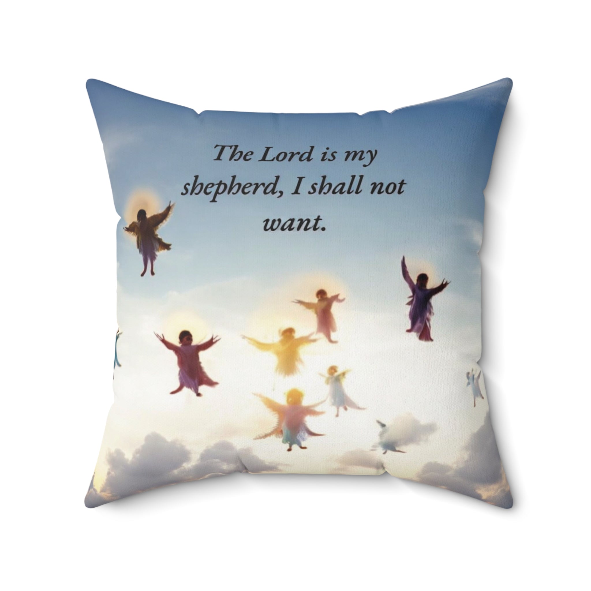 Inspirational Bible Verse Pillow, Faith Decor, Religious Home Accent, Cozy Gift, Christian Cushion