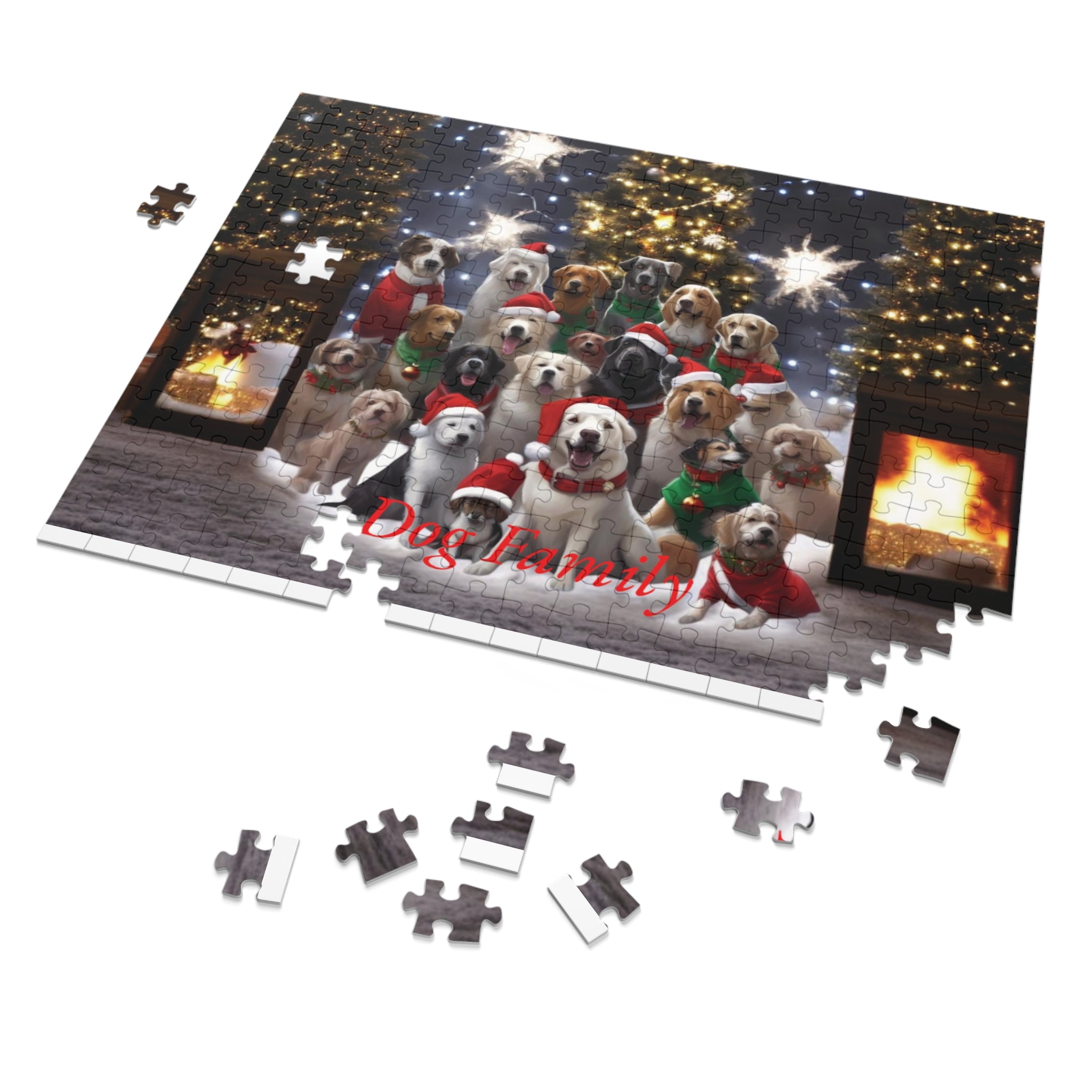 Dog Christmas Puzzle