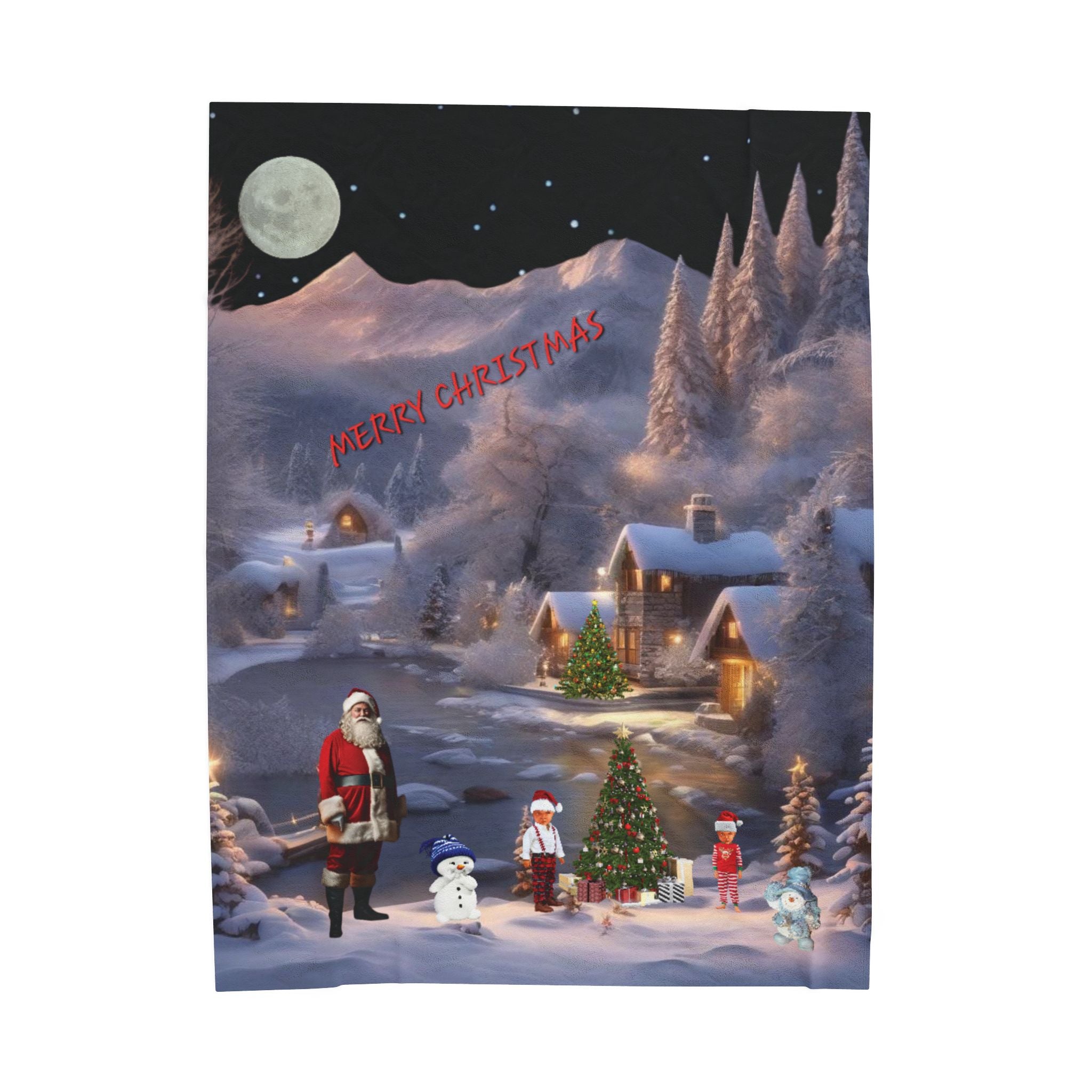 Christmas Velvet Blanket