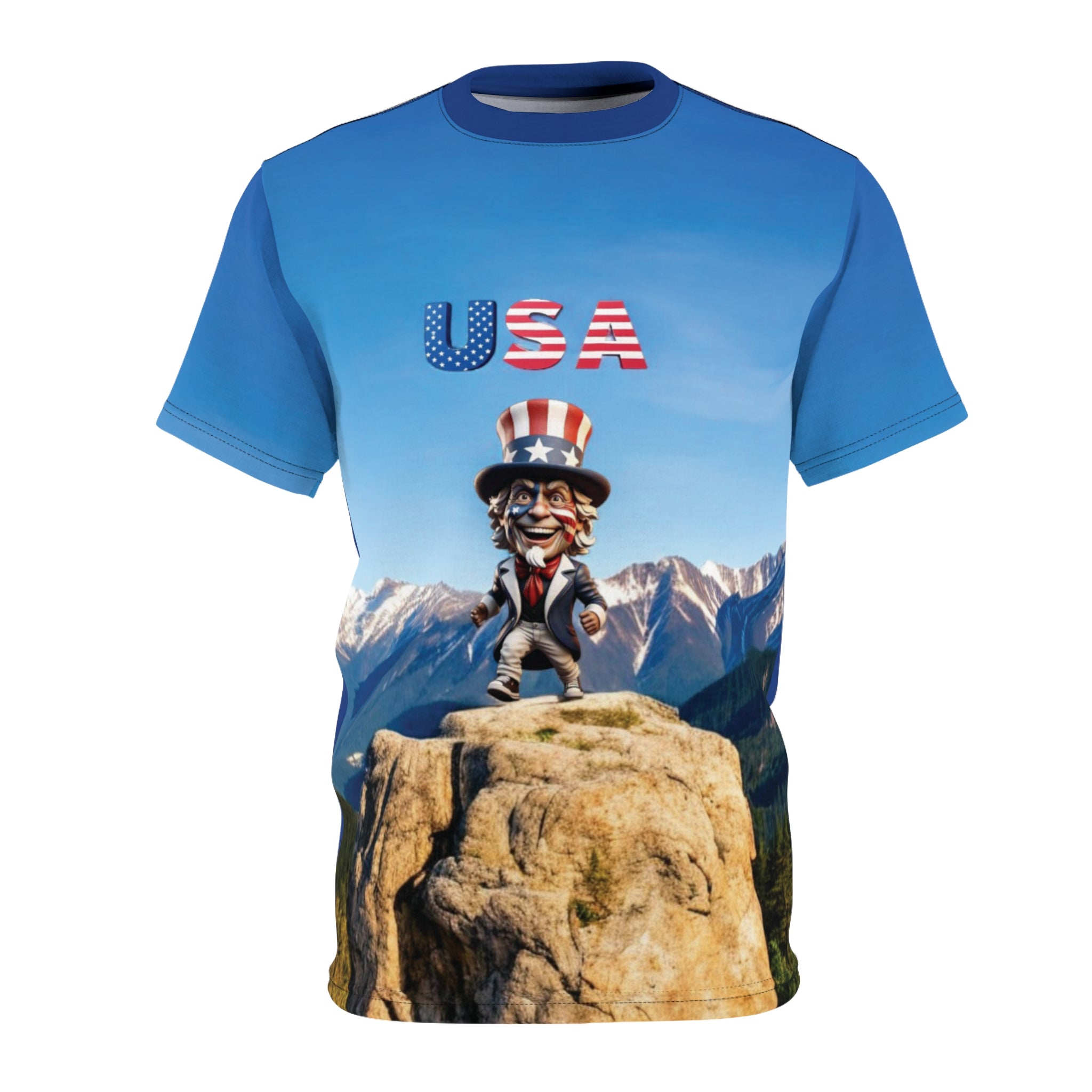 Patriotic Unisex Tee - USA Graphic T-Shirt for Celebrating Independence Day