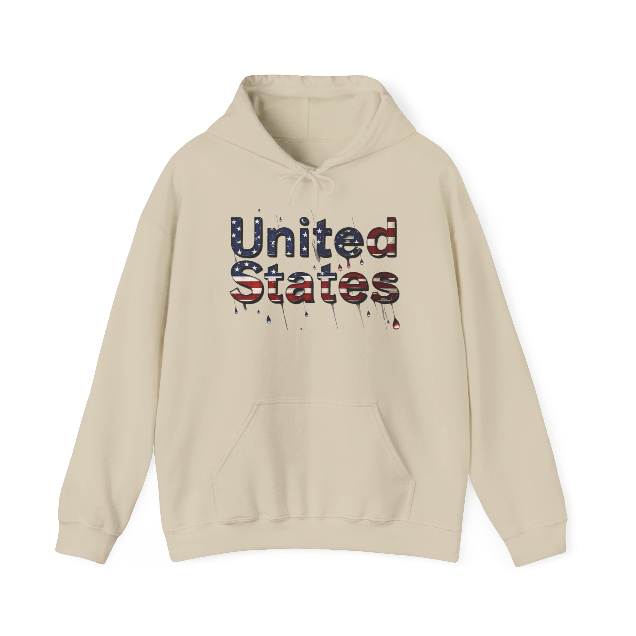 Patriotic Unisex Hooded Sweatshirt - United States Design