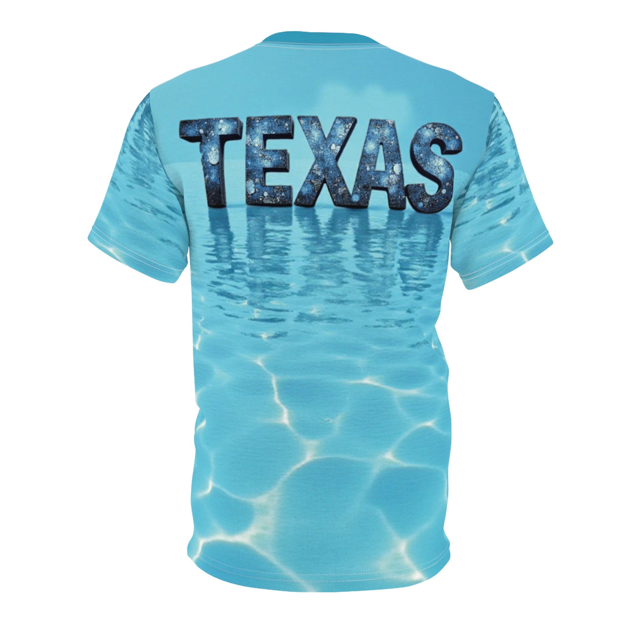Texas Water-Themed Unisex Tee, Chill Vibes, Perfect for Summer, Beachwear, Outdoor Activities, Gift for Texas Lovers