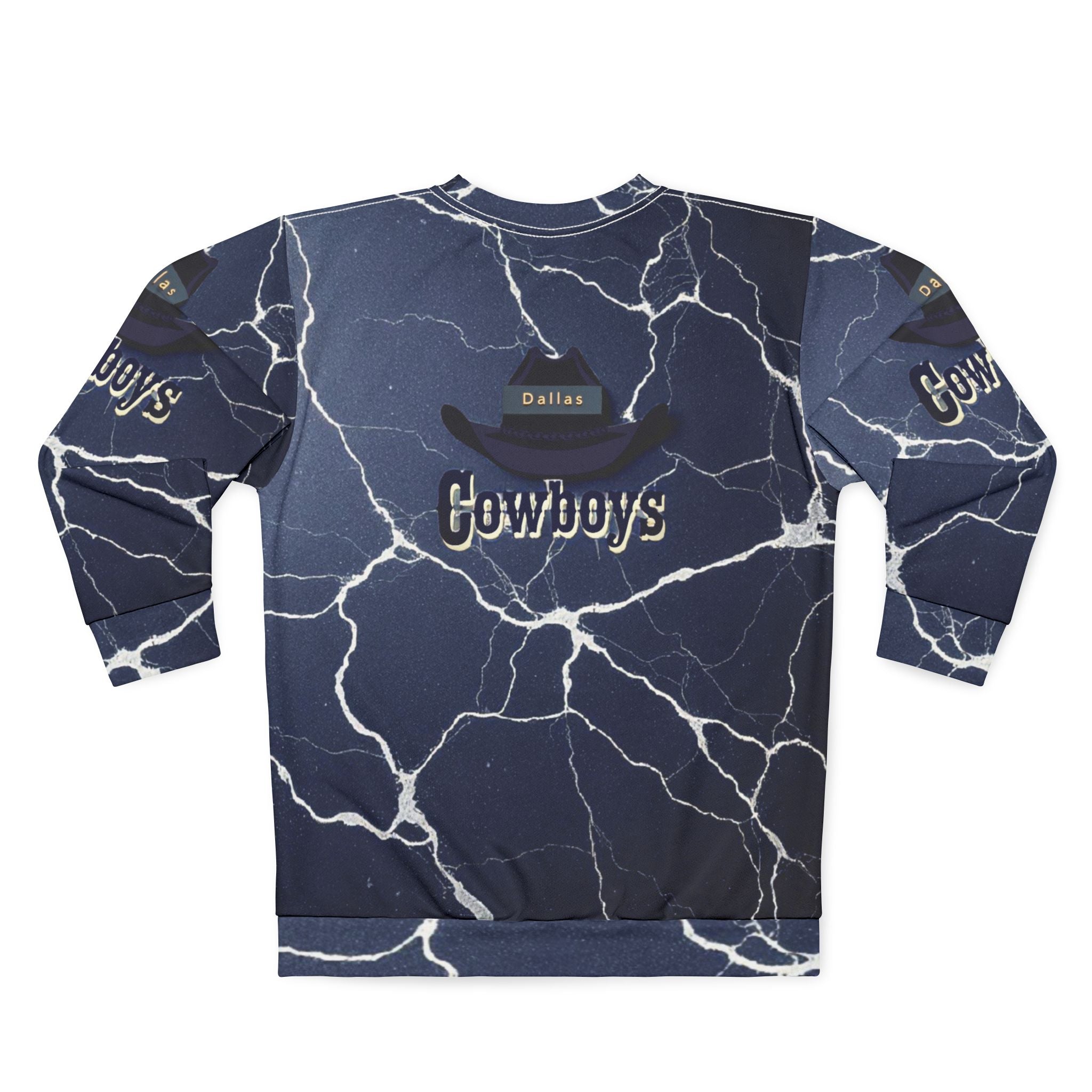 Cowboys Lightning Unisex Sweatshirt – Cozy Fan Gear, Sports Apparel, Gift , Team Spirit Wear