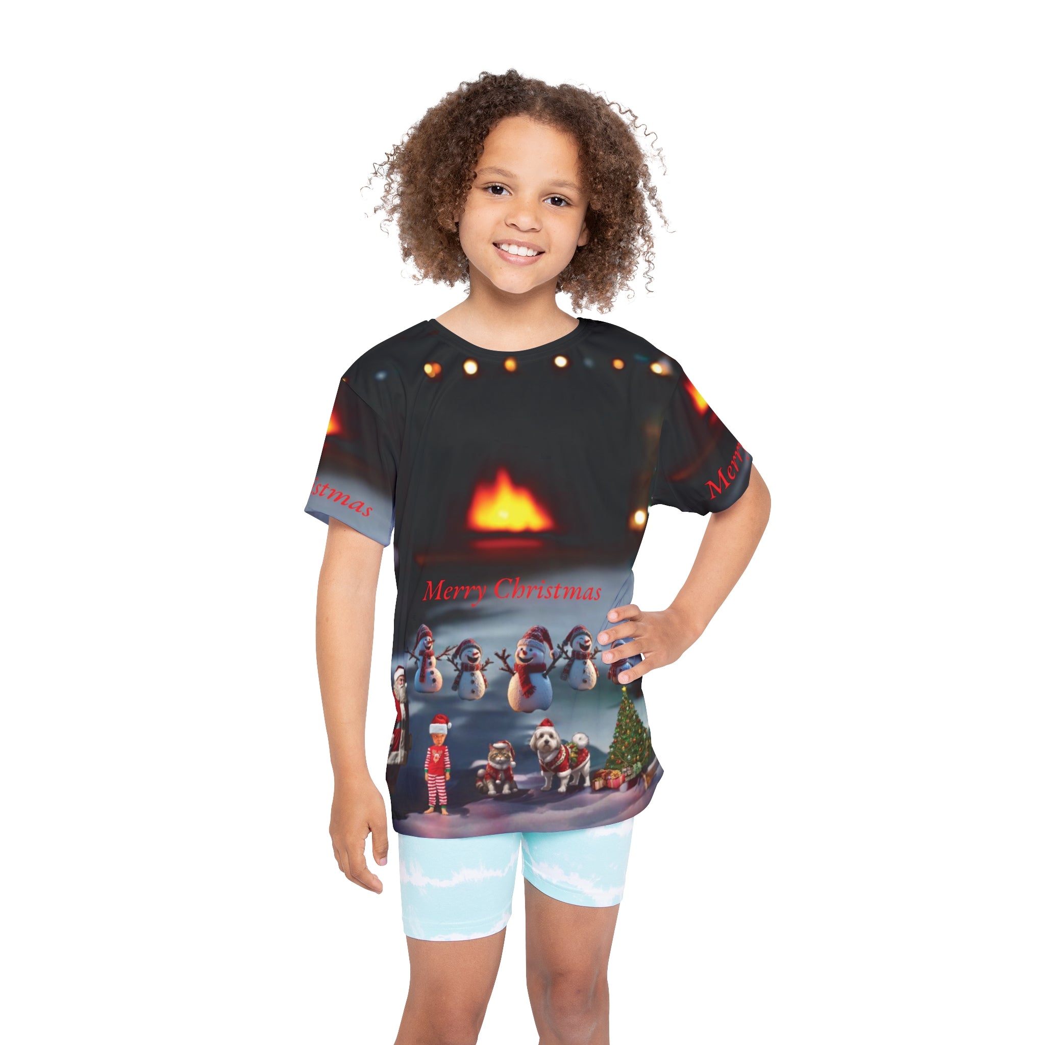 Unisex, kids and Girls Christmas T-shirt