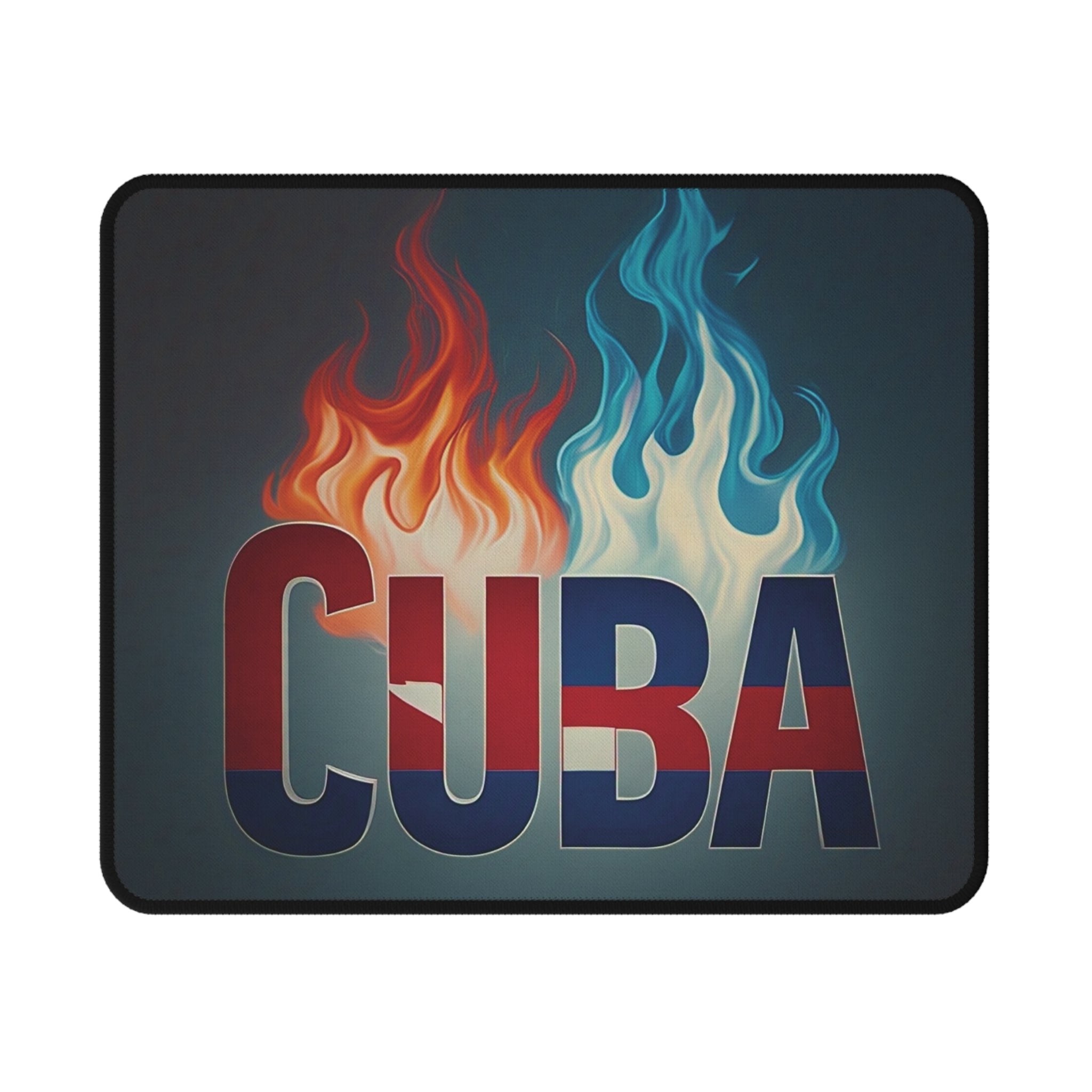 Alfombrilla de ratón con la bandera de Cuba