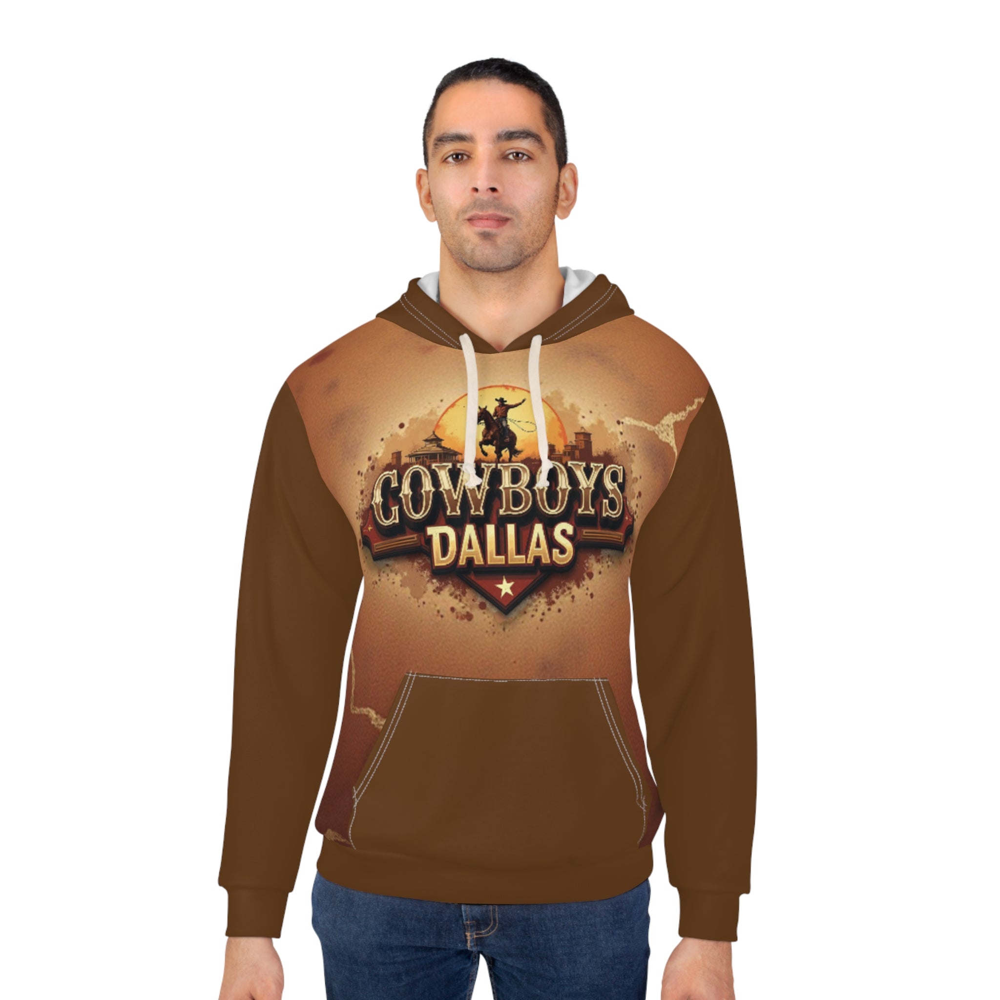 Cowboys Pullover Hoodie - Stylish & Cozy, Gifts, Everyday Wear, Sports Events, Unisex Style