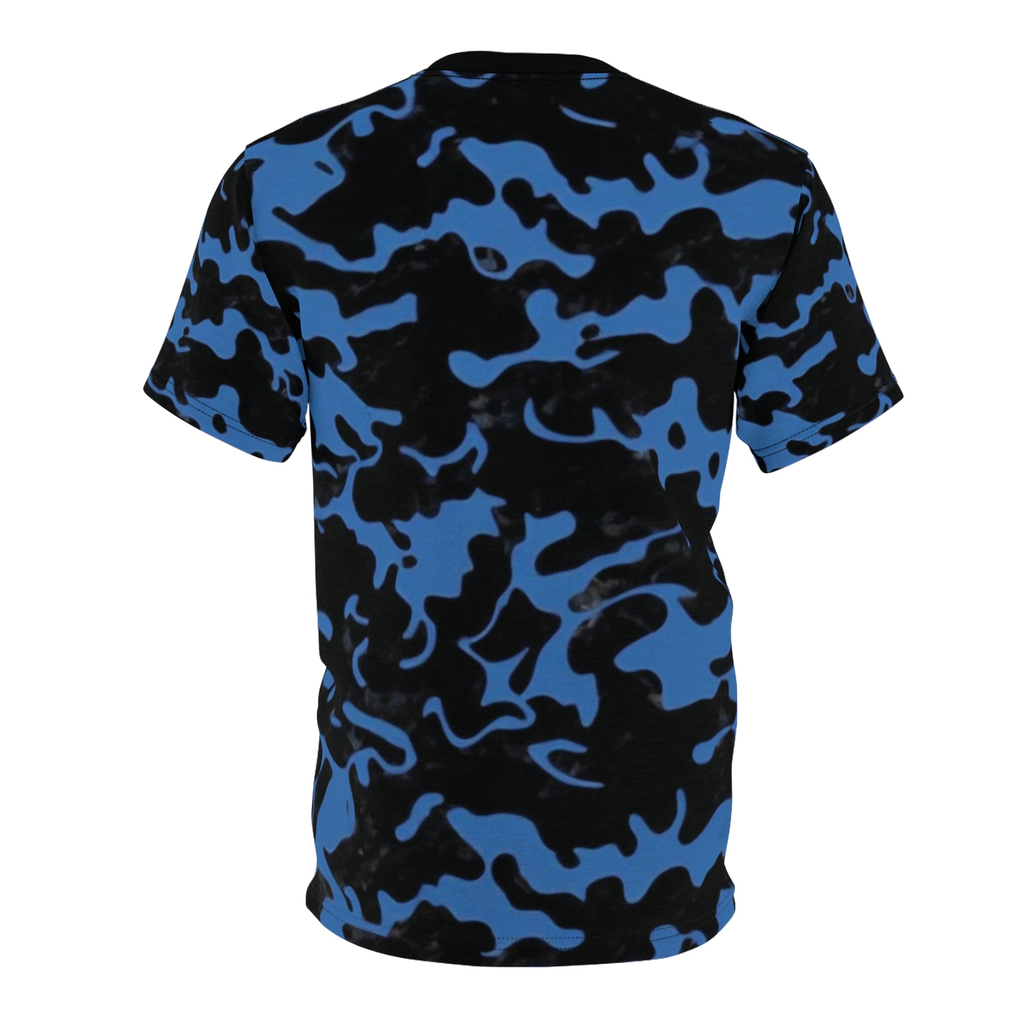 Camiseta unisex con estampado de camuflaje argentino: elegante y única, con corte y costura.