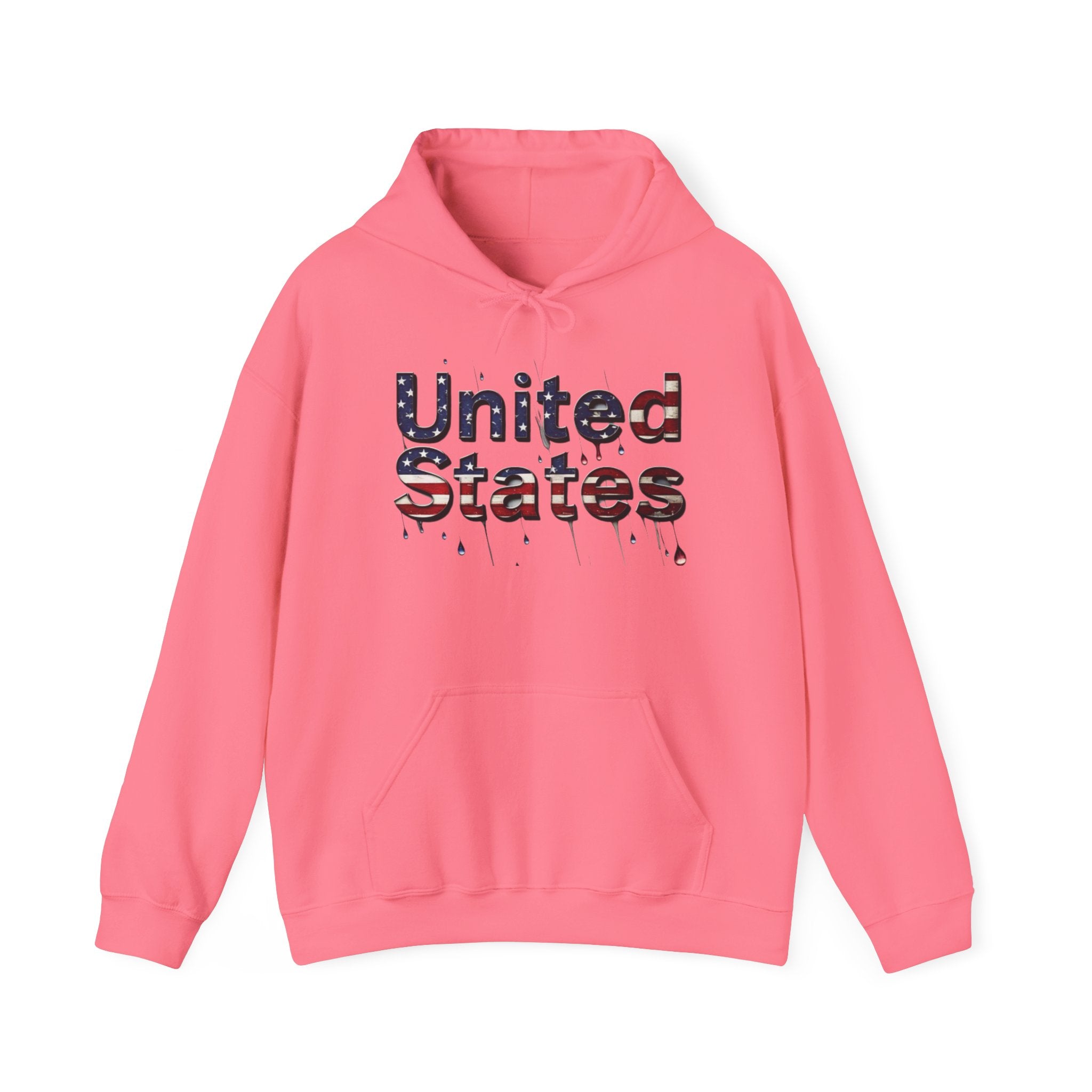 Patriotic Unisex Hooded Sweatshirt - United States Design