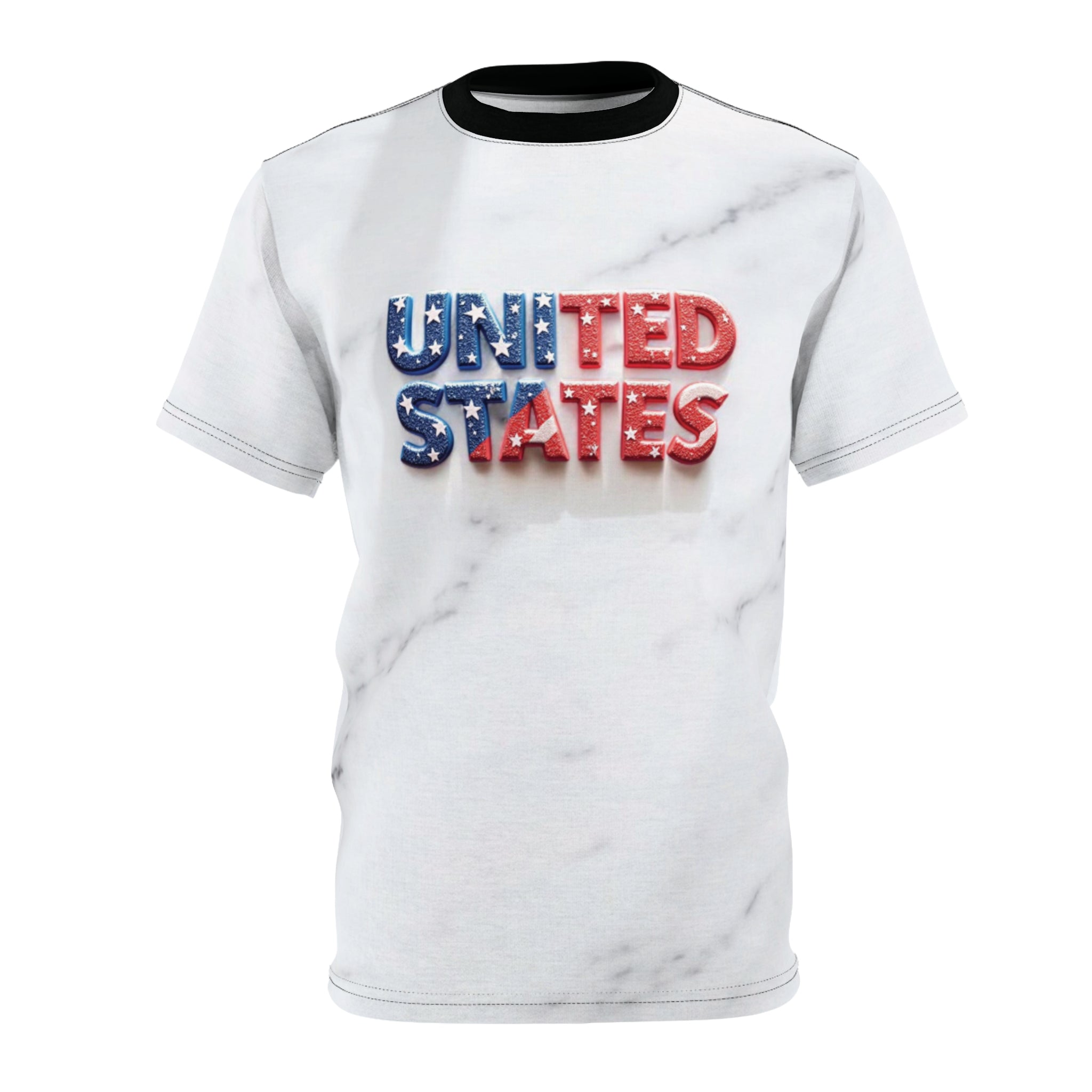 Patriotic Unisex Cut & Sew Tee - USA Inspired Design