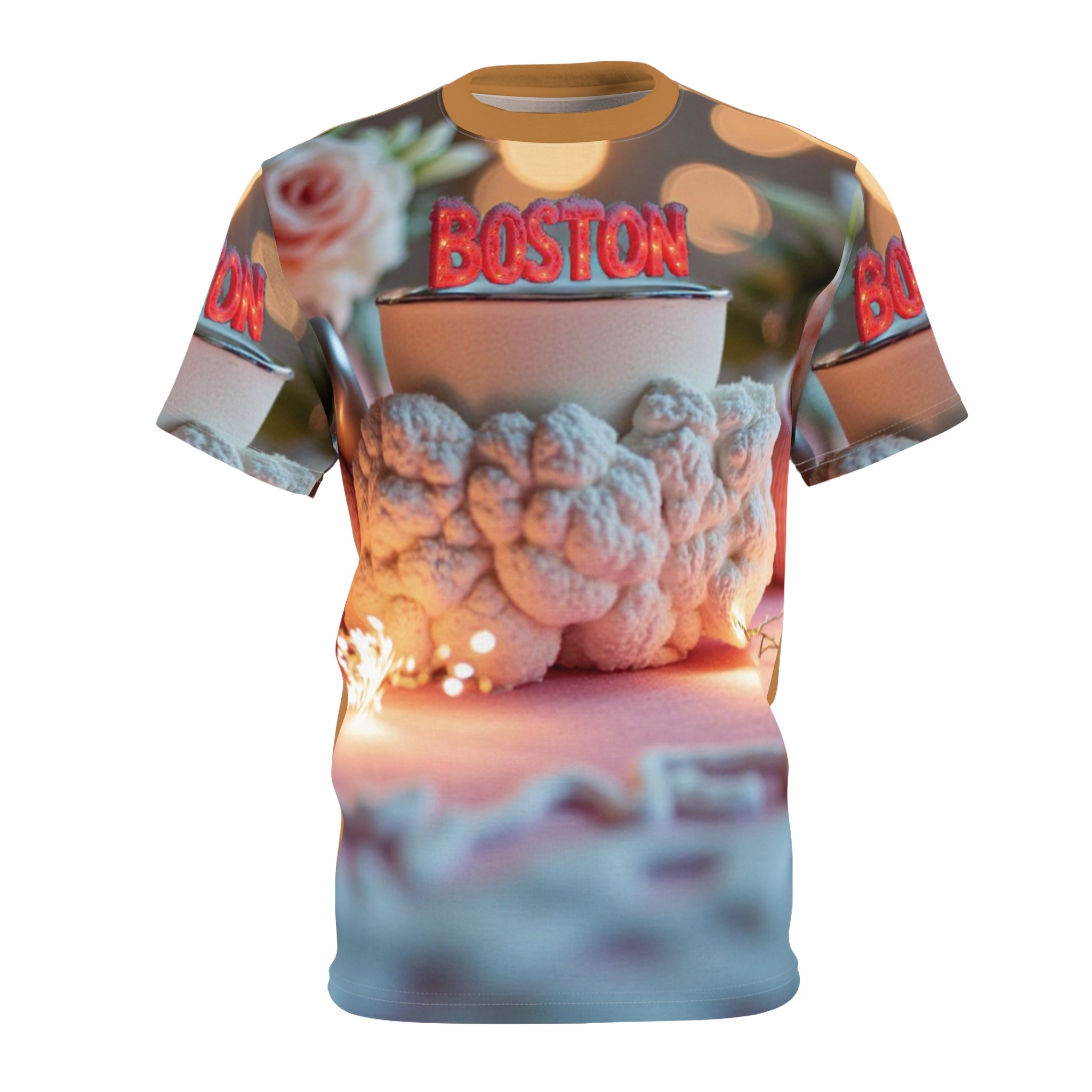 Boston Themed Unisex Cut & Sew Tee - Perfect for Tours, Casual Outings, Gifts, Travel, Boston Lovers