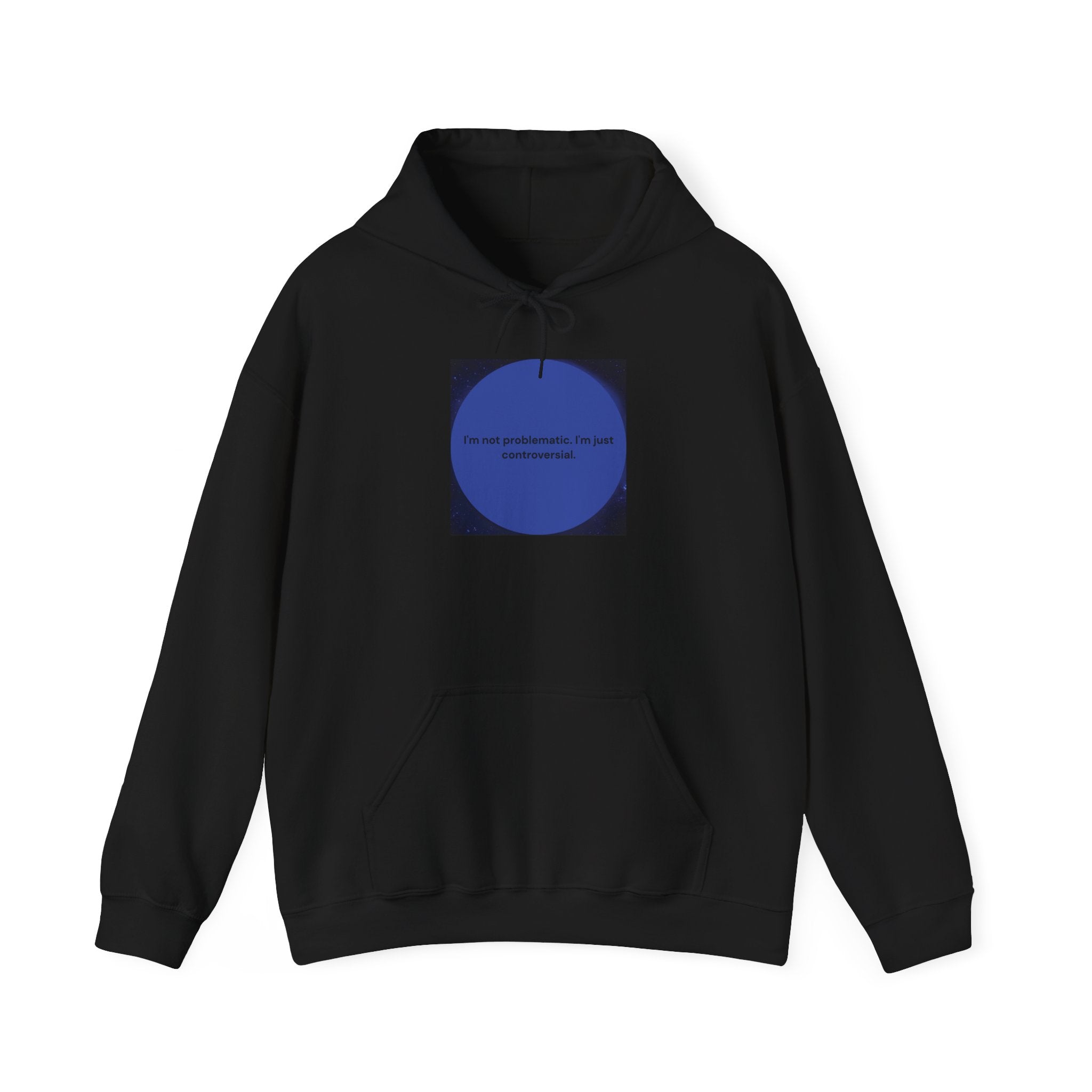 Blue Hooded Sweatshirt