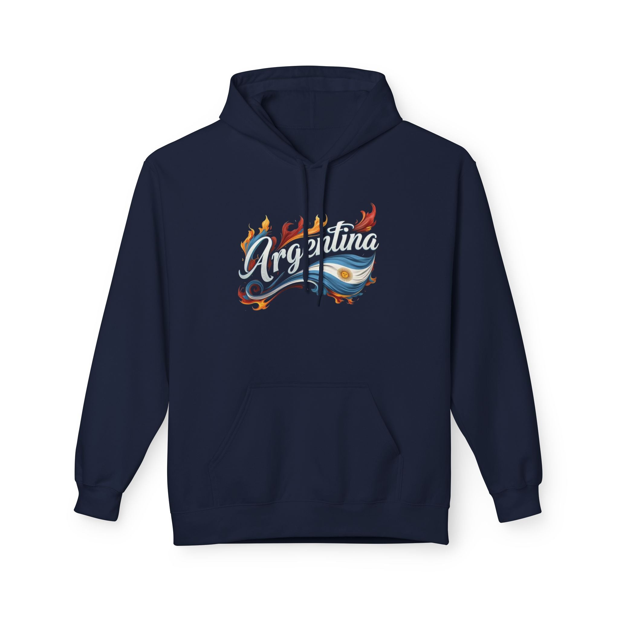 Argentina Flames Fleece Hoodie