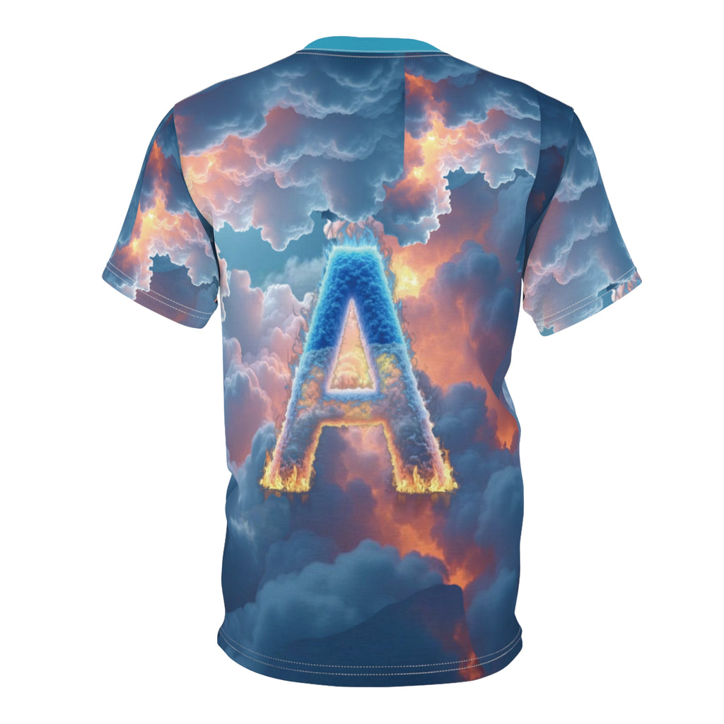 Camiseta Argentina con llamas de fuego