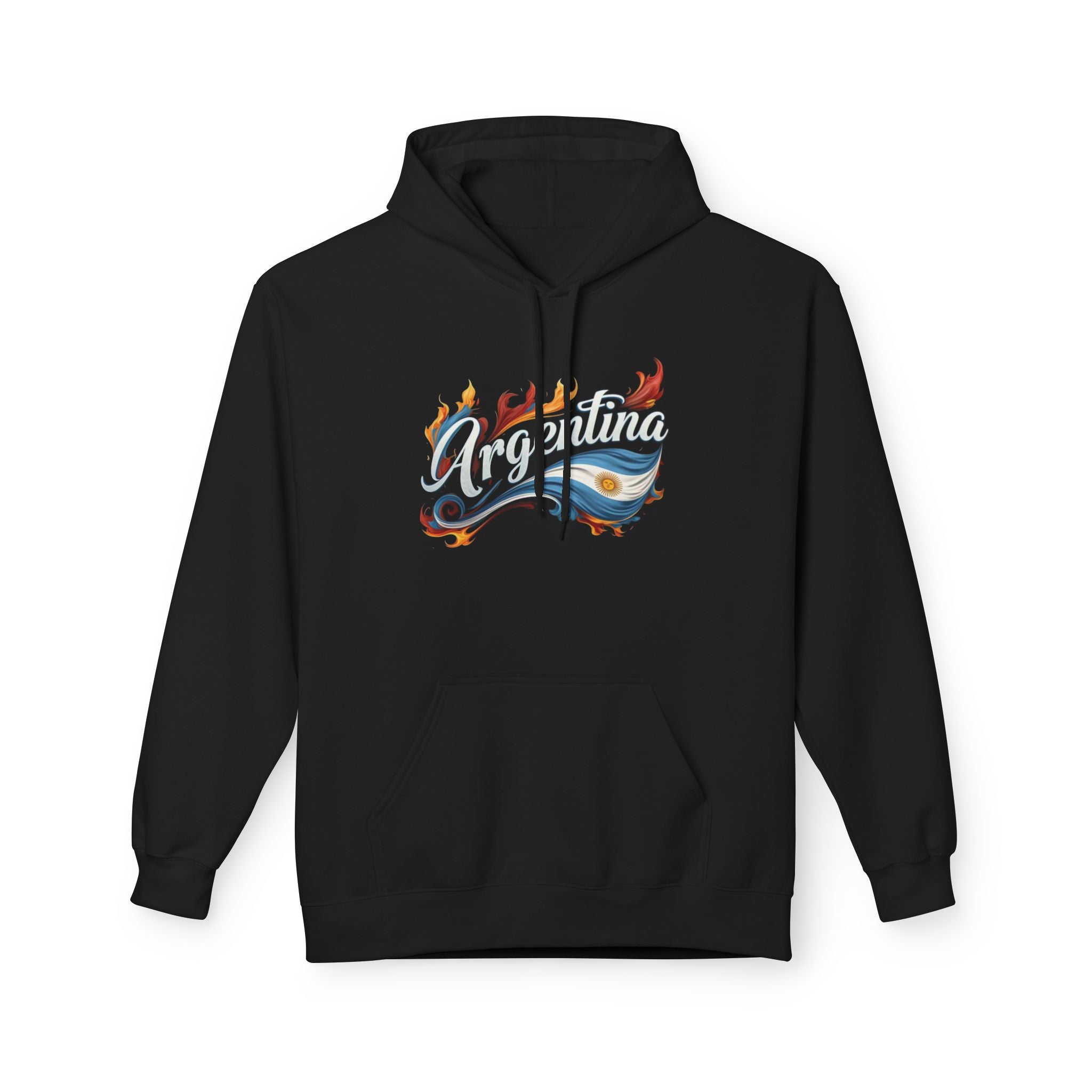 Argentina Flames Fleece Hoodie