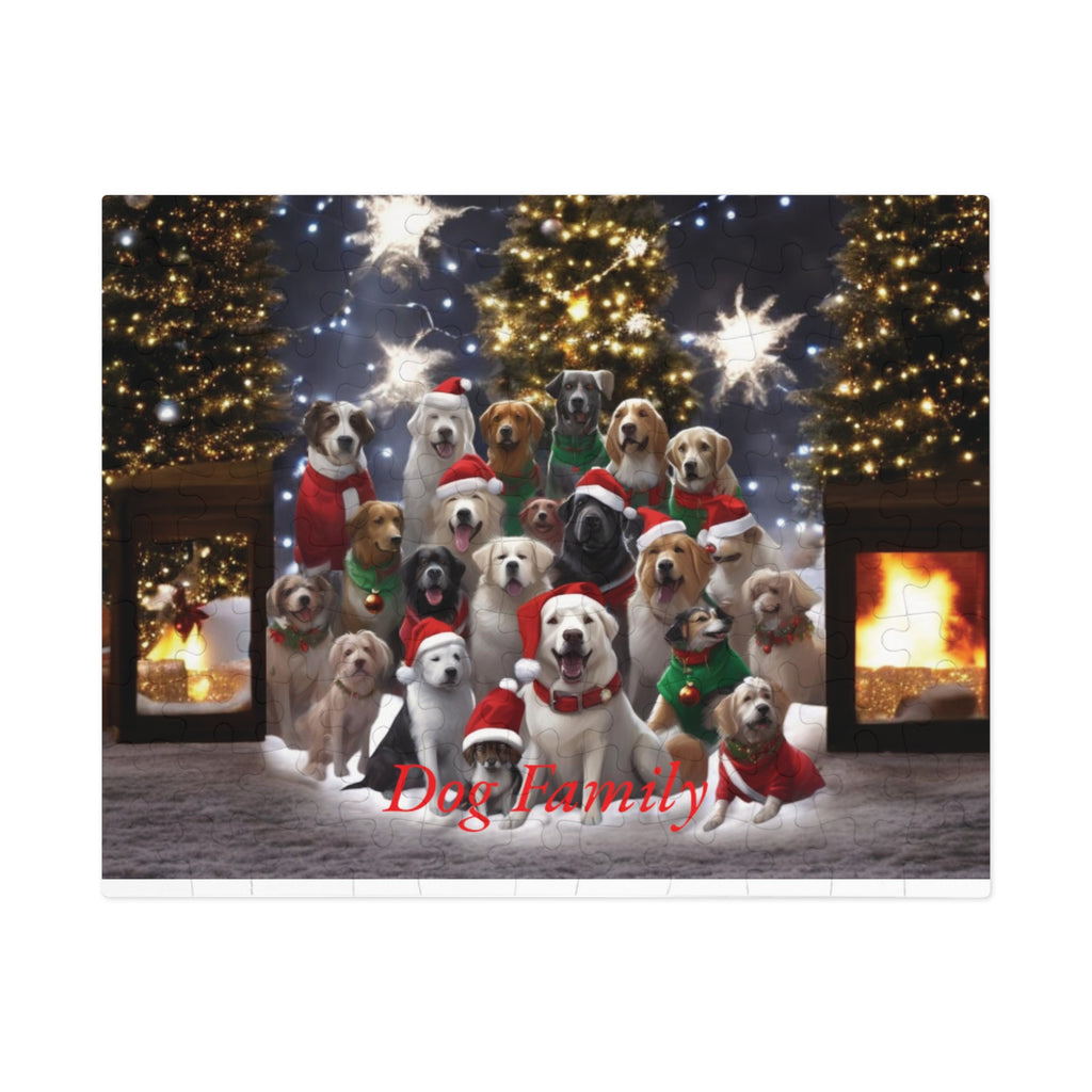 Dog Christmas Puzzle