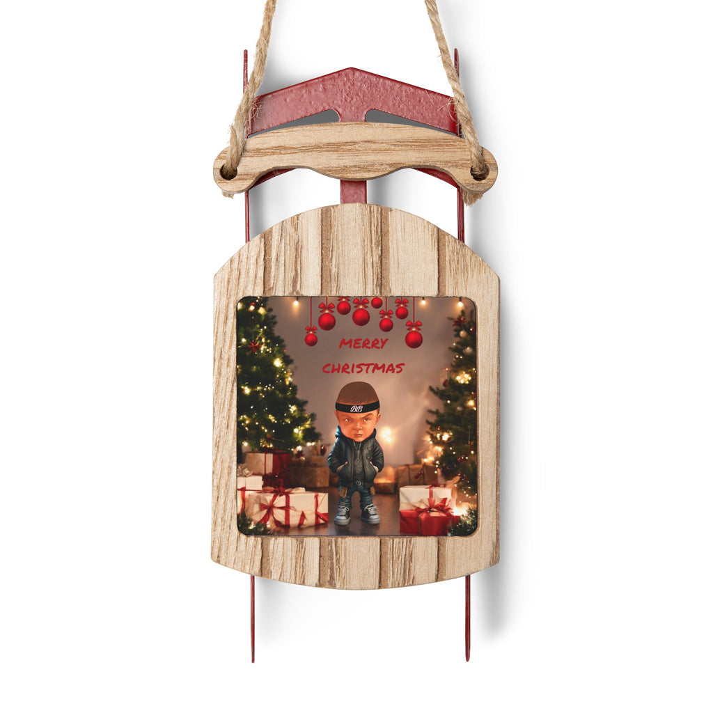 Sled Ornaments