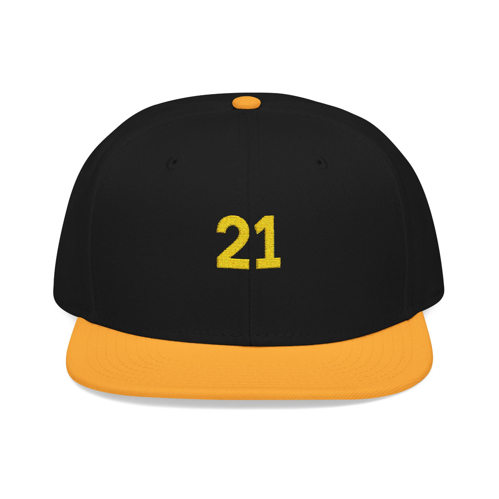 Gorra snapback bordada personalizada - Diseño Bold 21