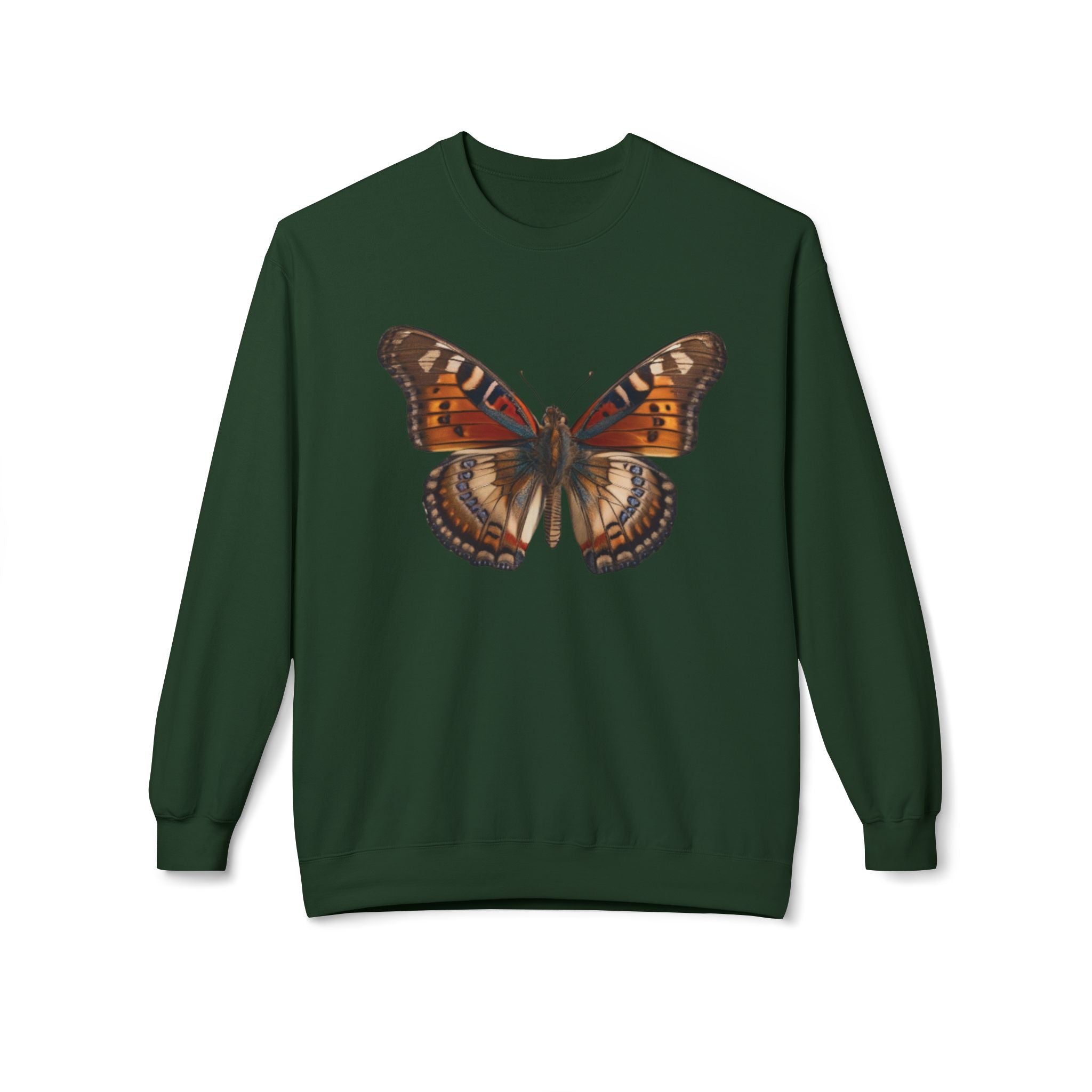 Butterfly Crewneck Sweatshirt for Women 