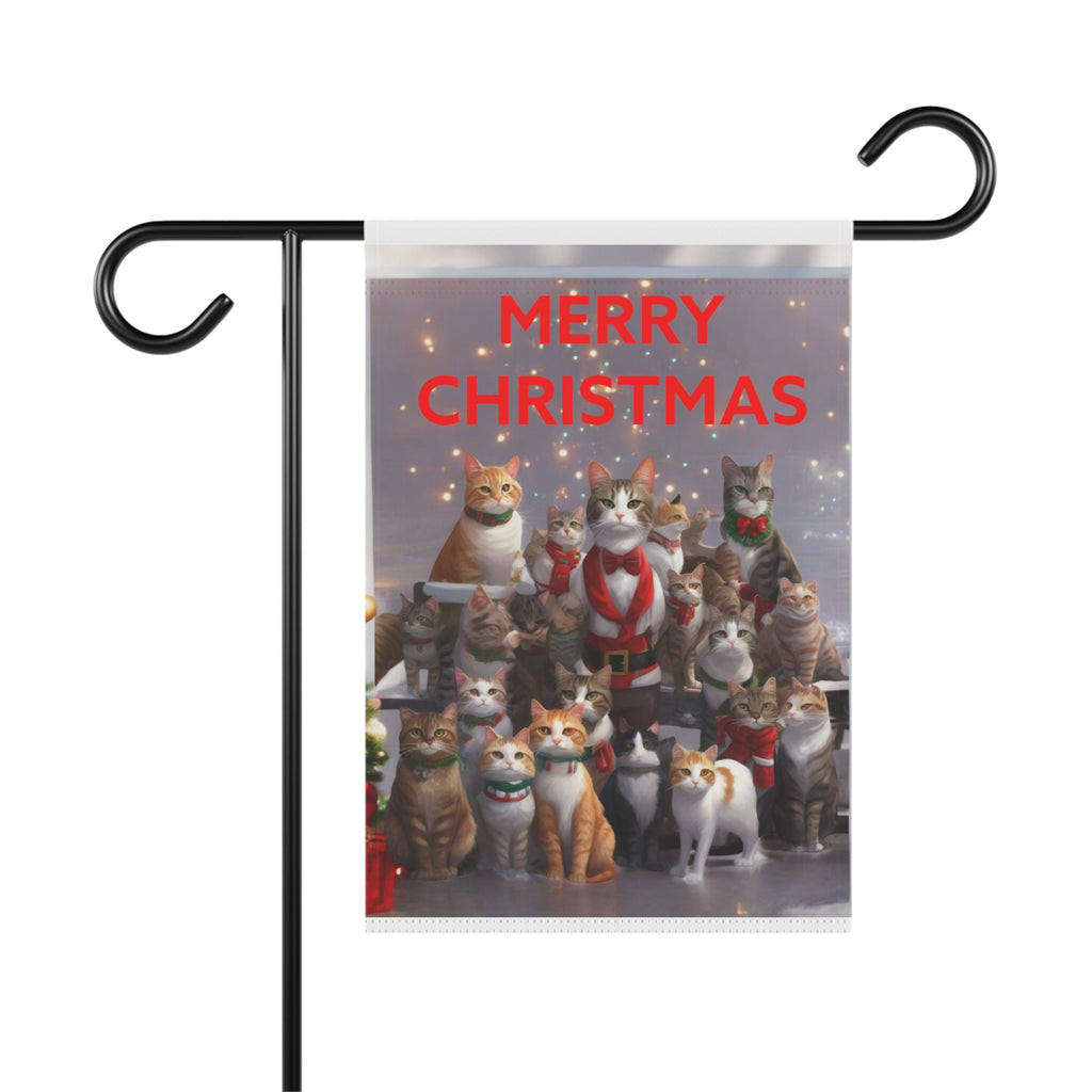 Christmas Cat Banner