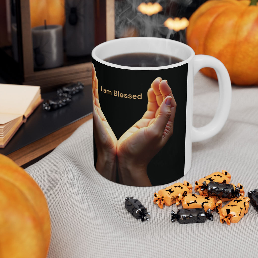 Inspirational Mug - &quot;I am Blessed&quot; - 11oz & 15oz Options