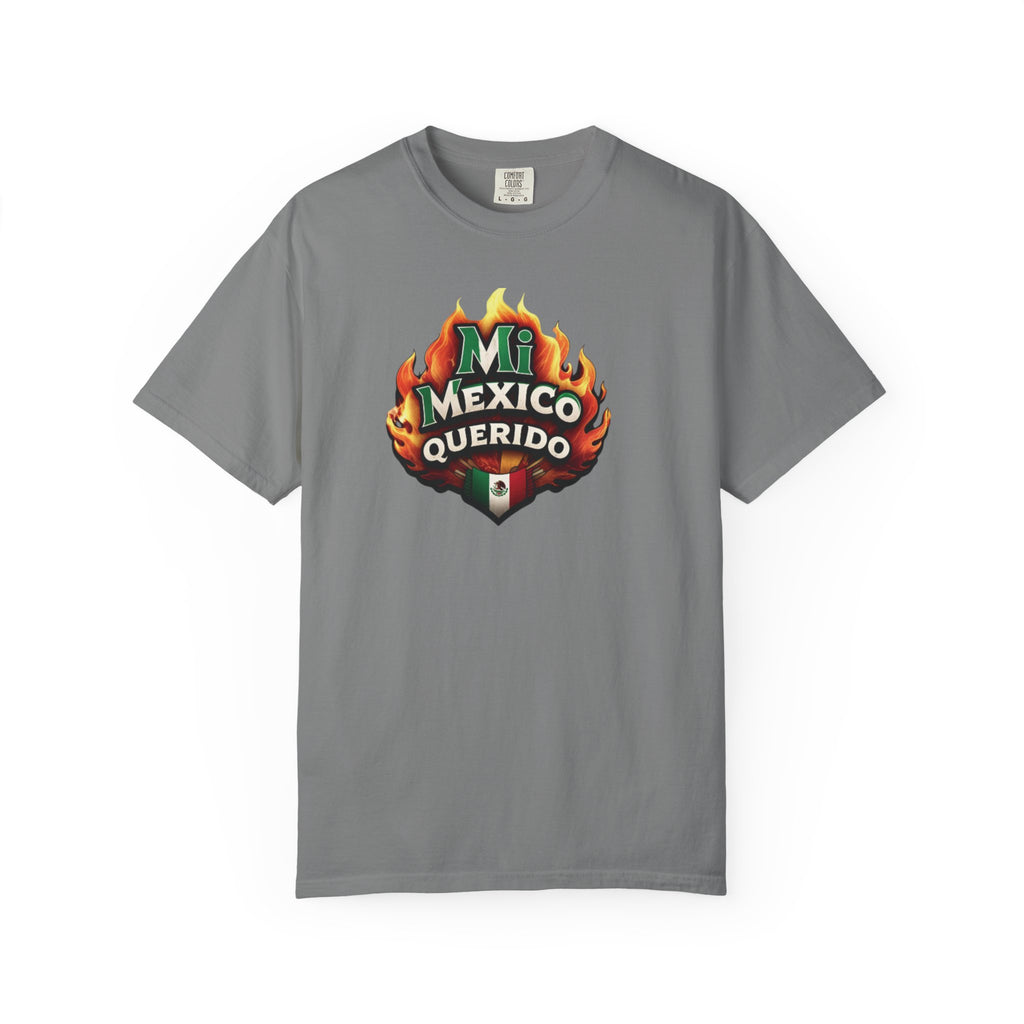 Mi Mexico Querido Flame Graphic Unisex T-Shirt
