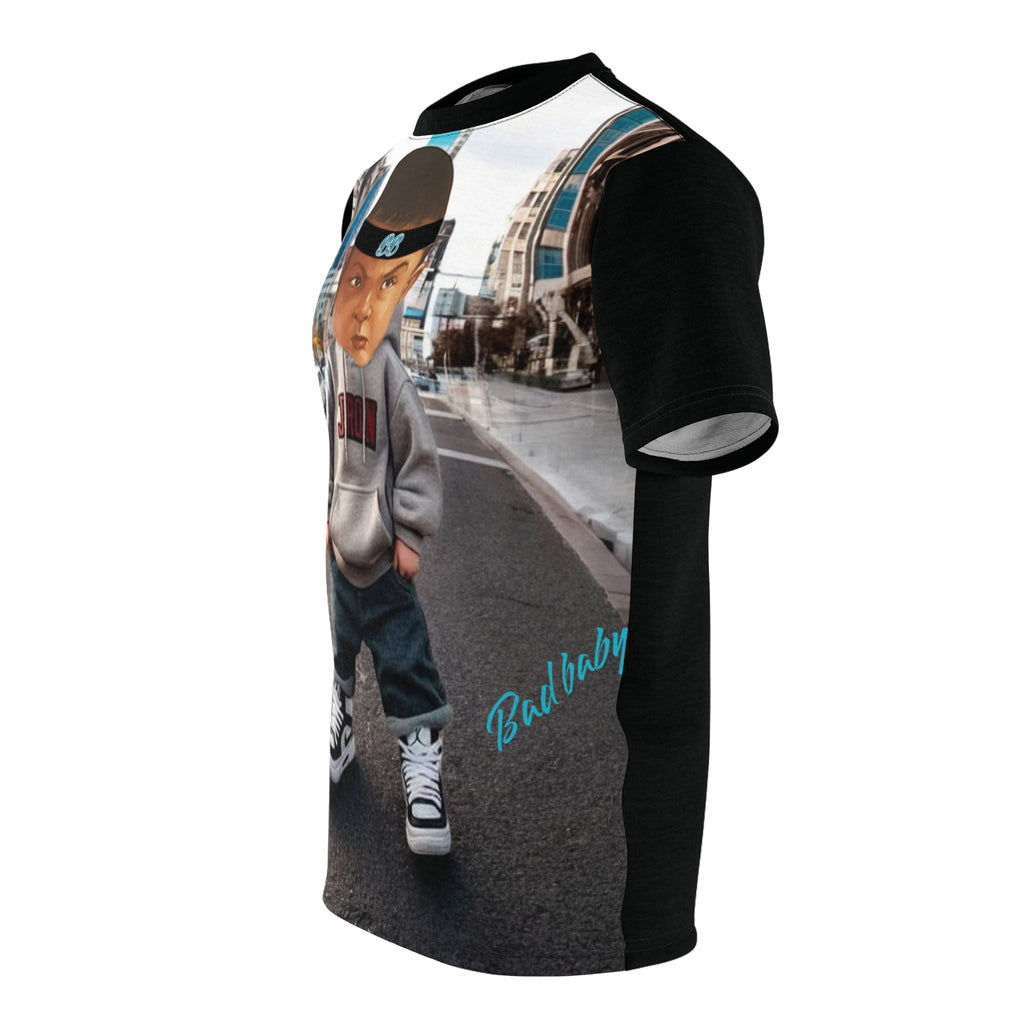 Cut &amp; Sew Men's Tee - Bad Baby Brand - Christmas Gift 
