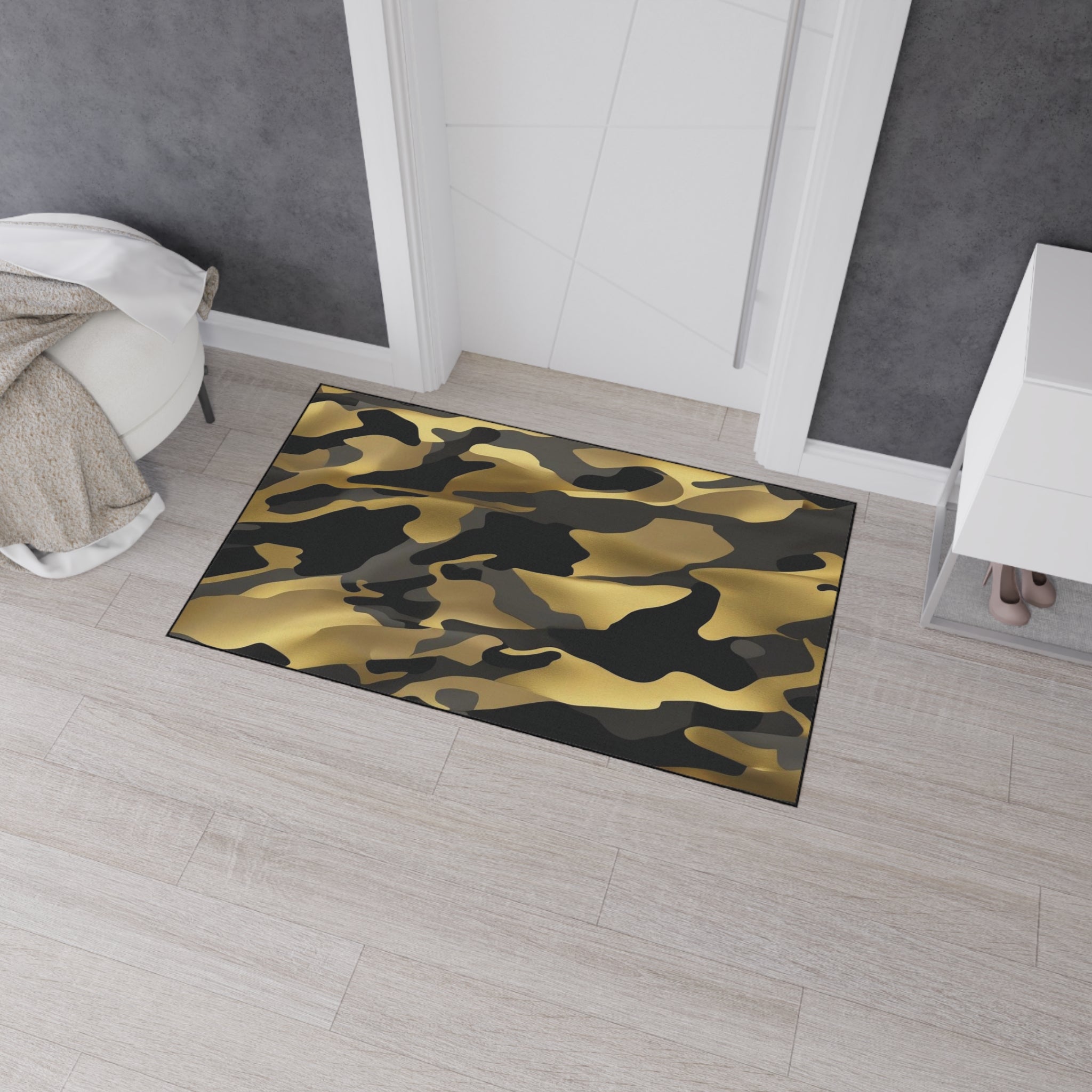 Floor Mat - Gold, Black, Grey Durable Finish Ideal for Gift Giving